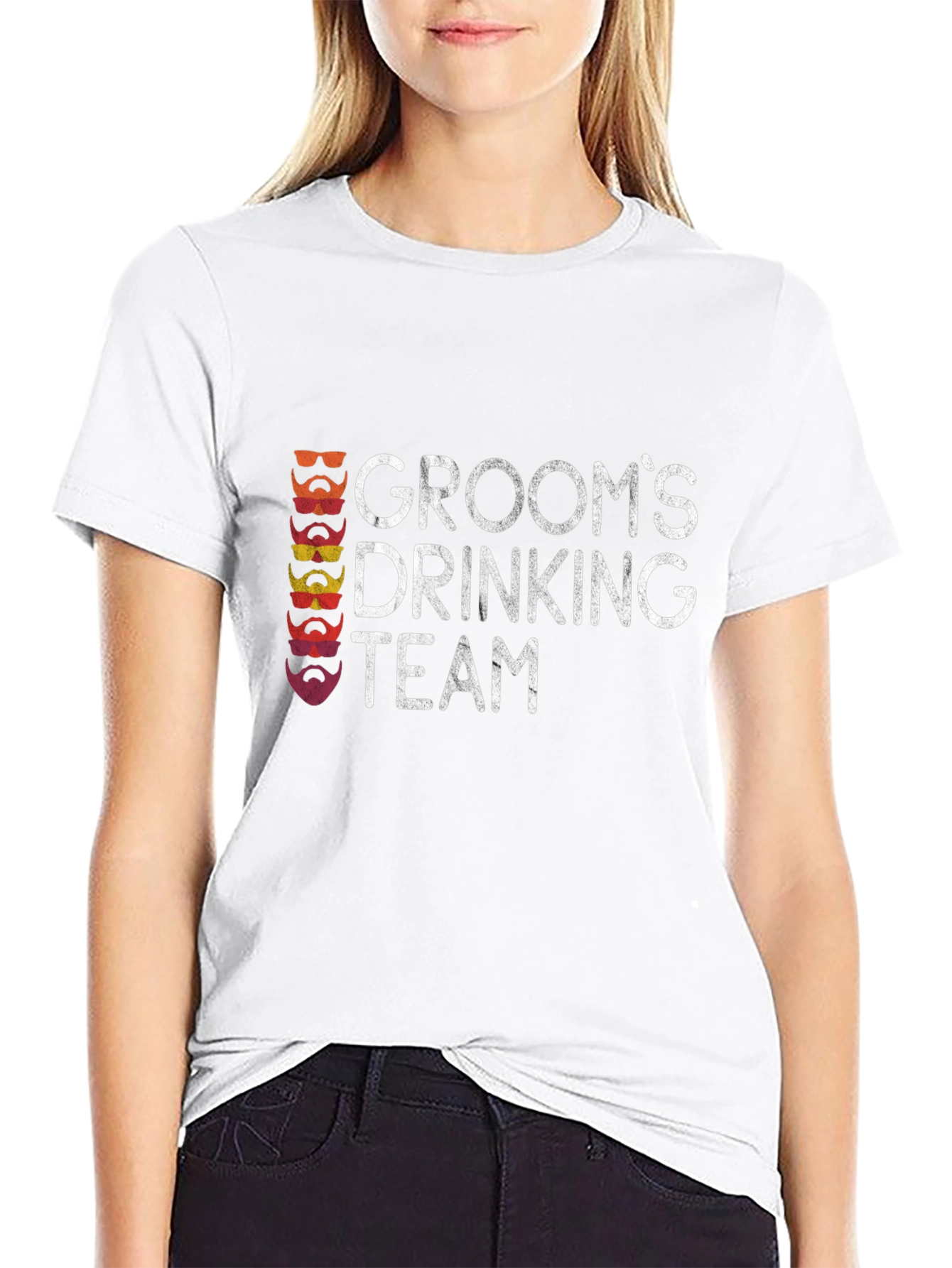 Grooms Drinking Team T-Shirt