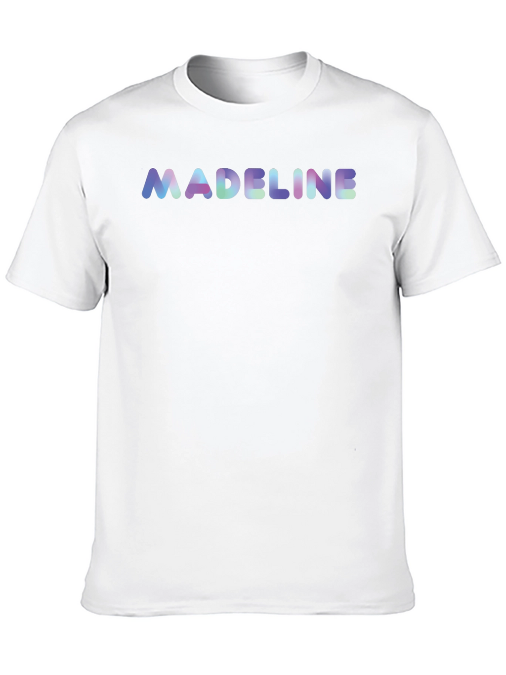 Madeline Name Personalized Black T-Shirt
