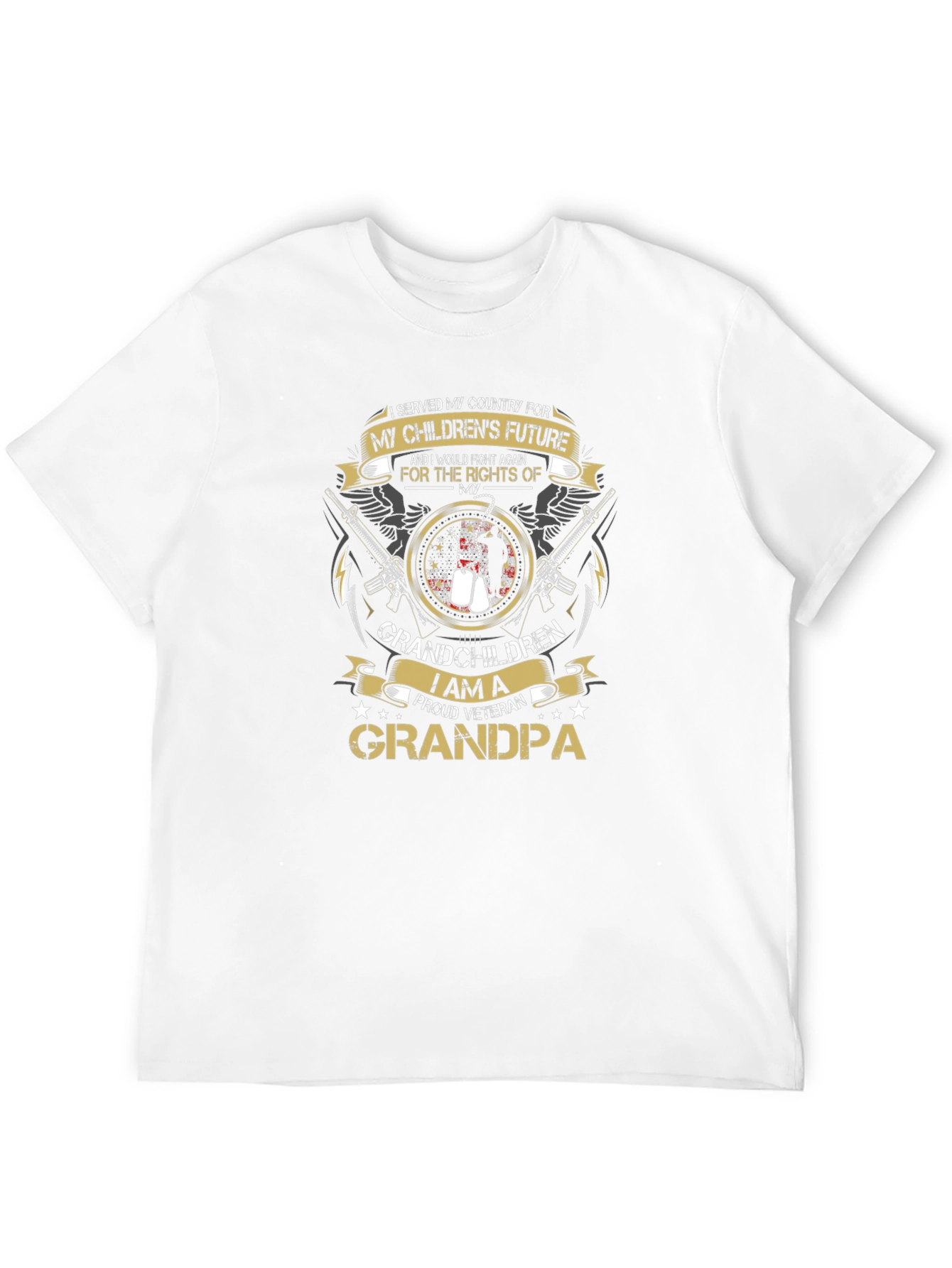 Proud Veteran Grandpa T-Shirt