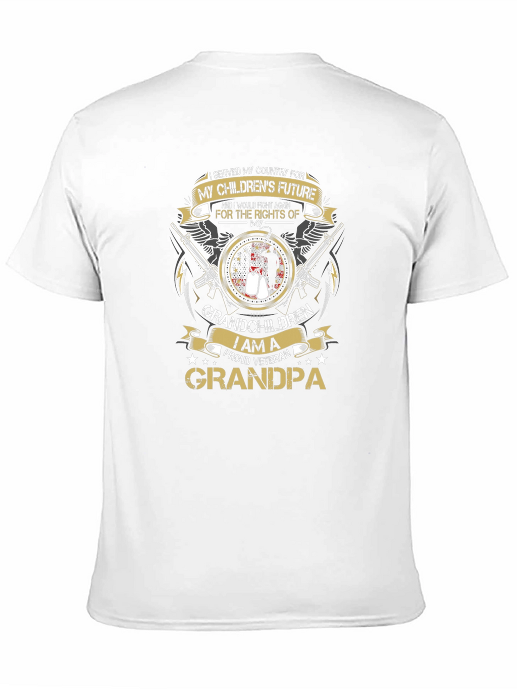 Proud Veteran Grandpa T-Shirt