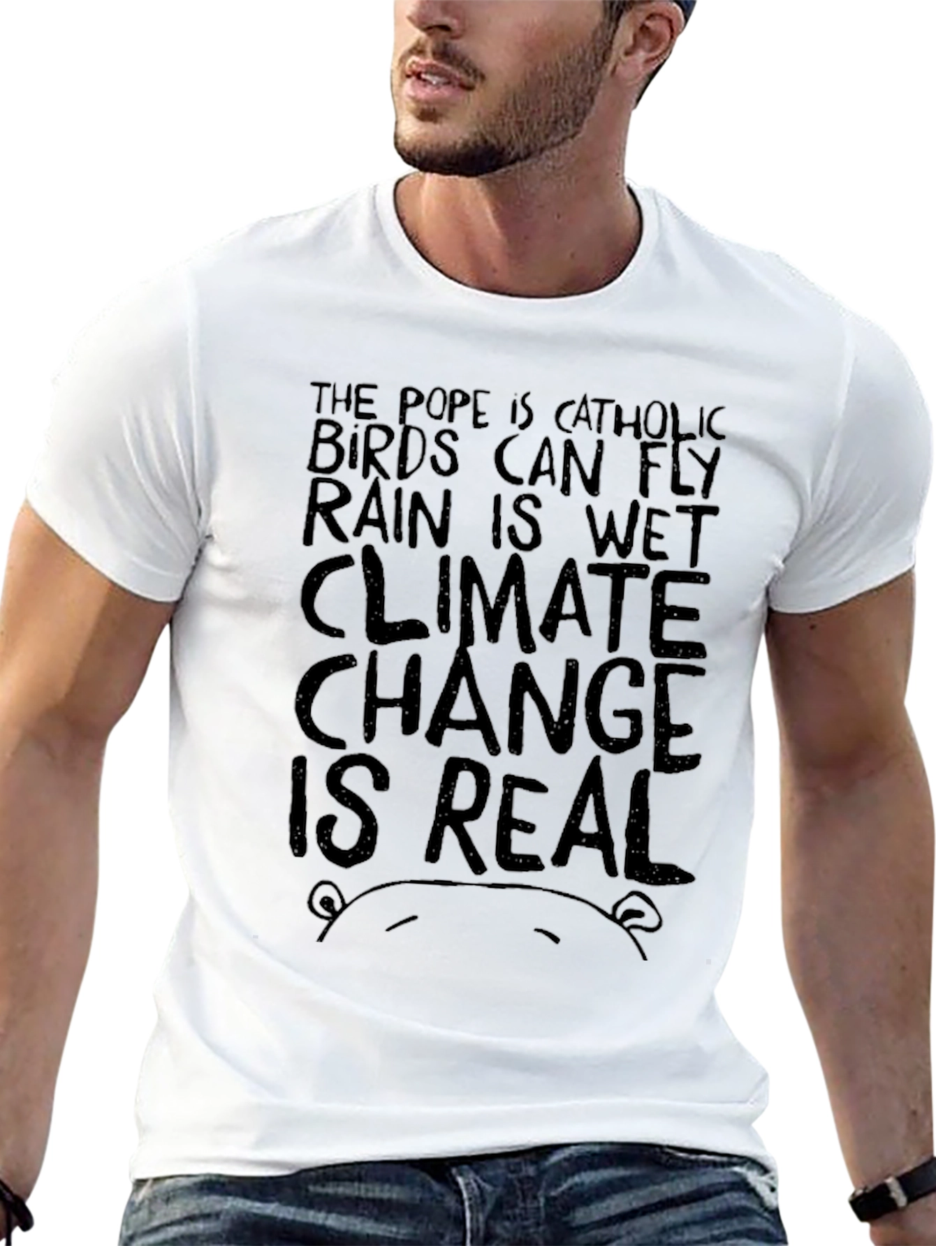 Climate Change is Real Graphic Tee