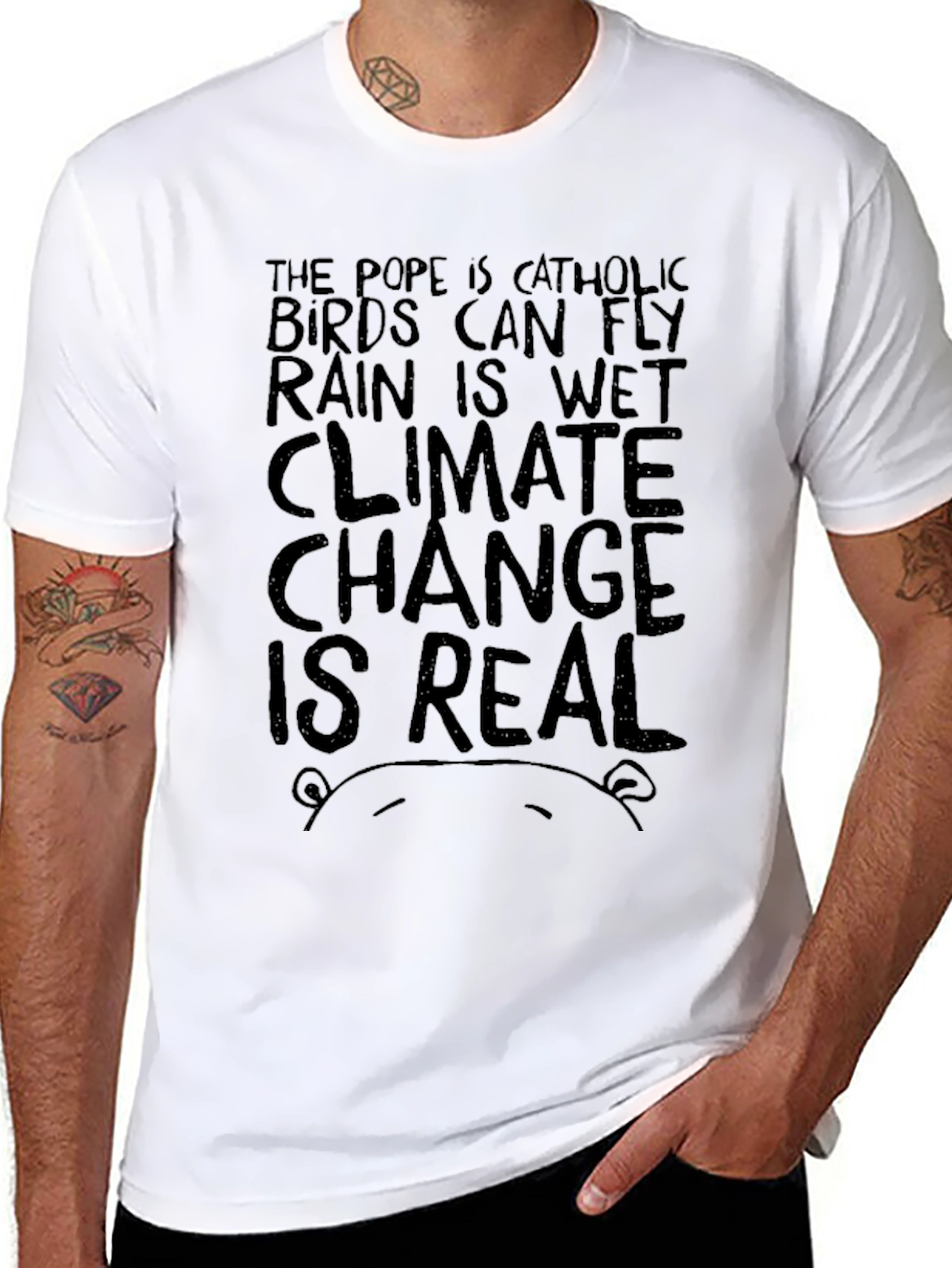 Climate Change is Real Graphic Tee