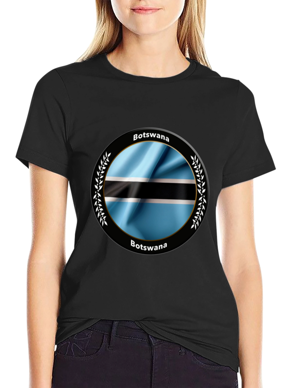 Botswana Flag T-Shirt - Stylish Graphic Tee