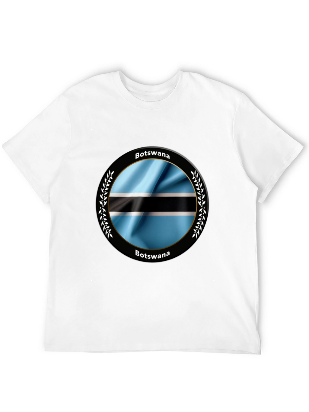 Botswana Flag T-Shirt - Stylish Graphic Tee