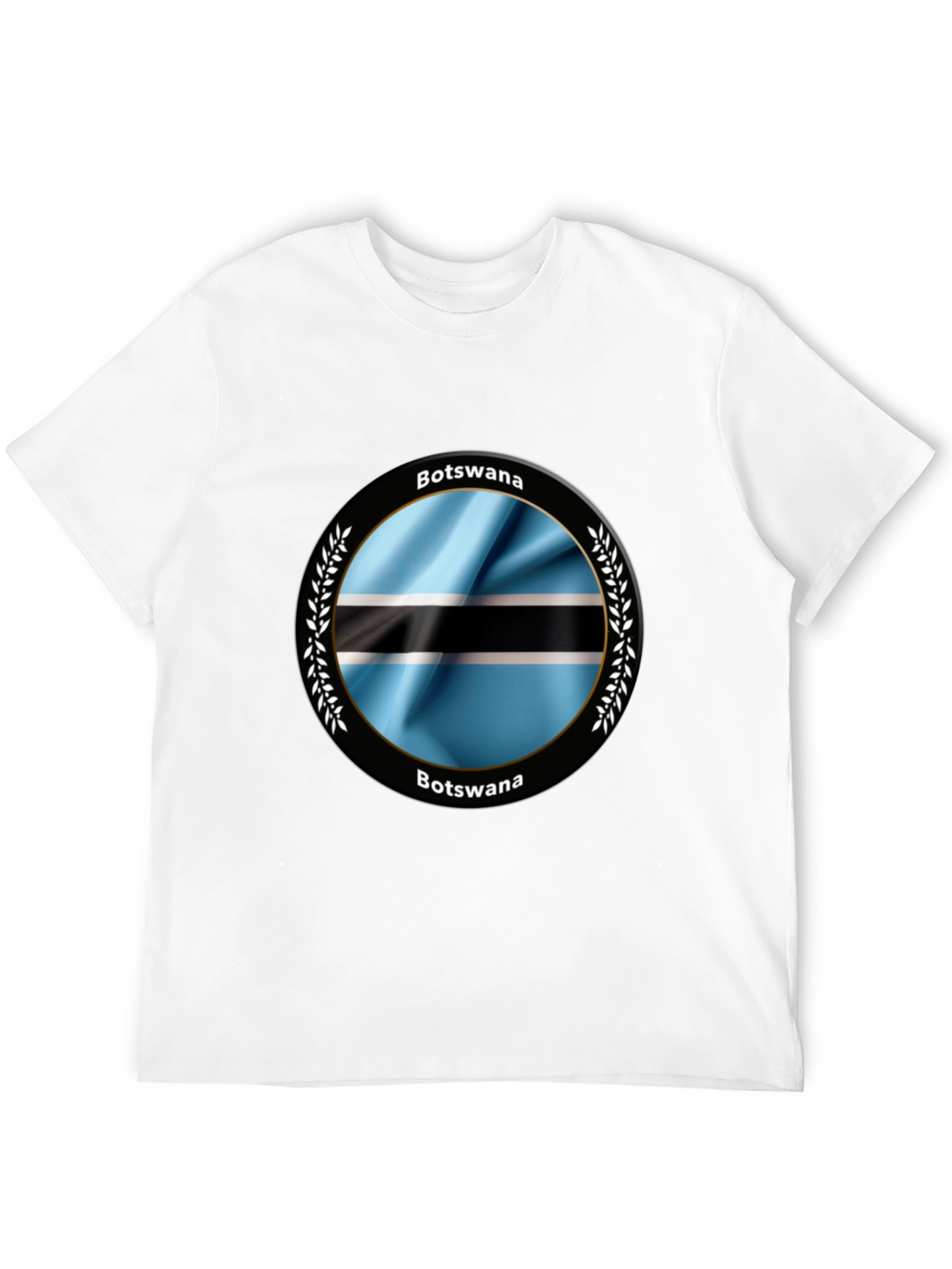 Botswana Flag T-Shirt - Stylish Graphic Tee