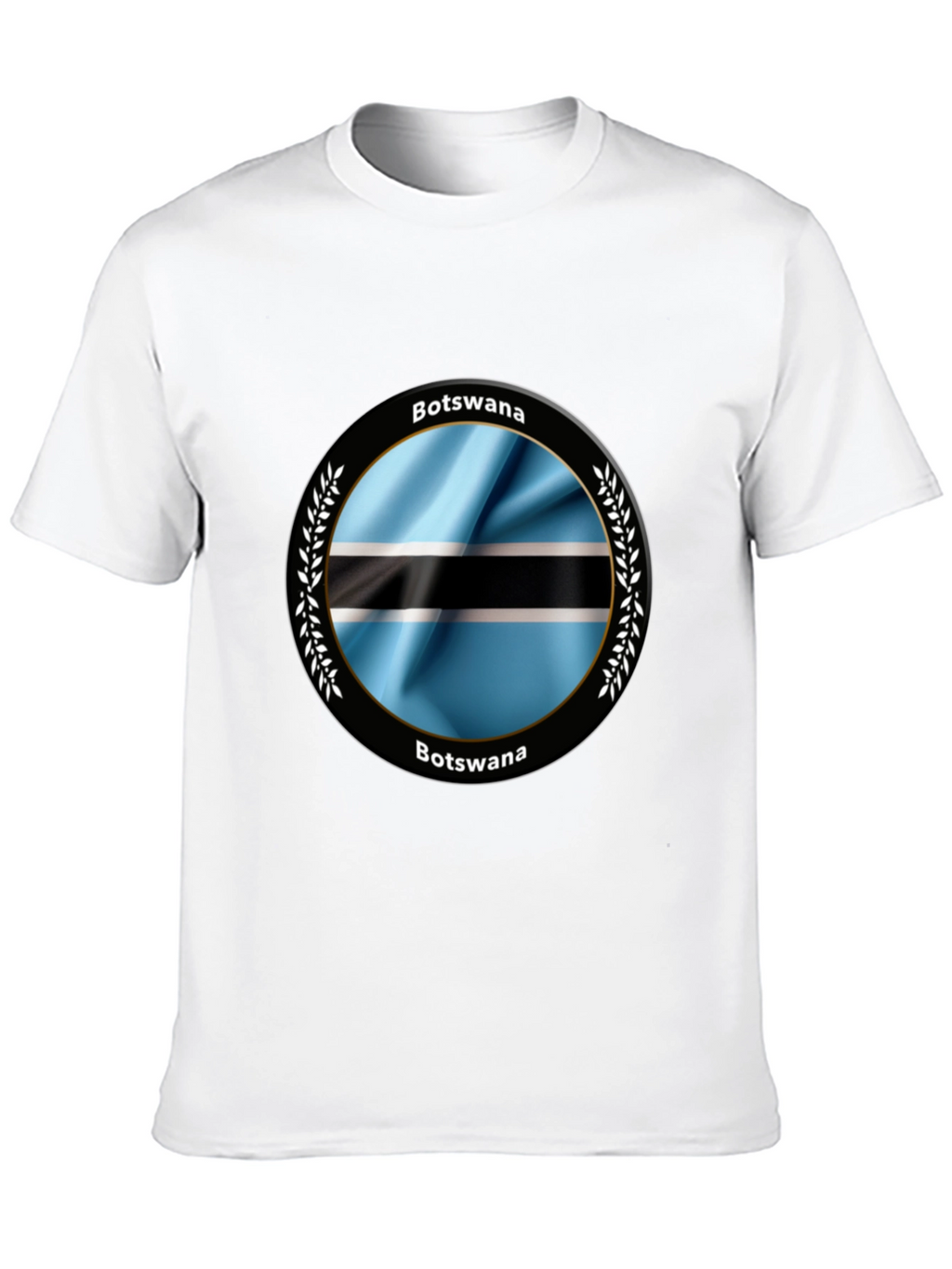 Botswana Flag T-Shirt - Stylish Graphic Tee