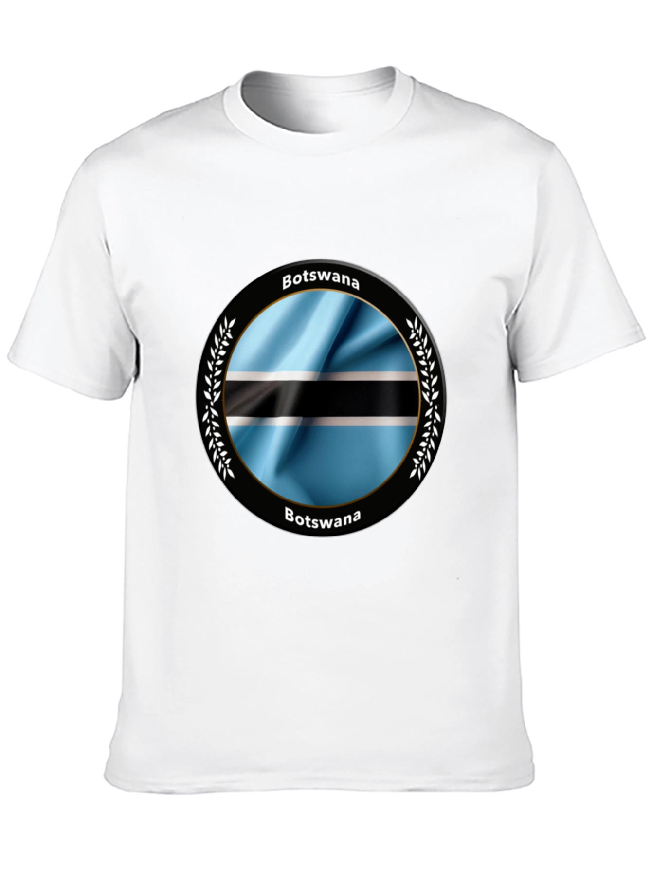 Botswana Flag T-Shirt - Stylish Graphic Tee