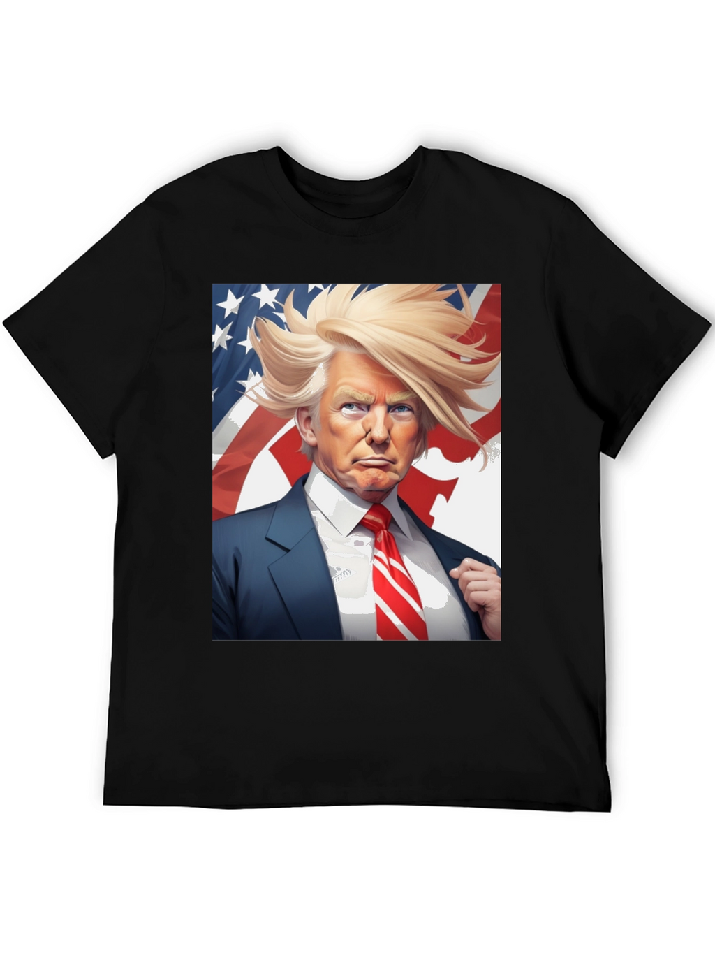 Trump Art Graphic Tee - Political Humor T-Shirt