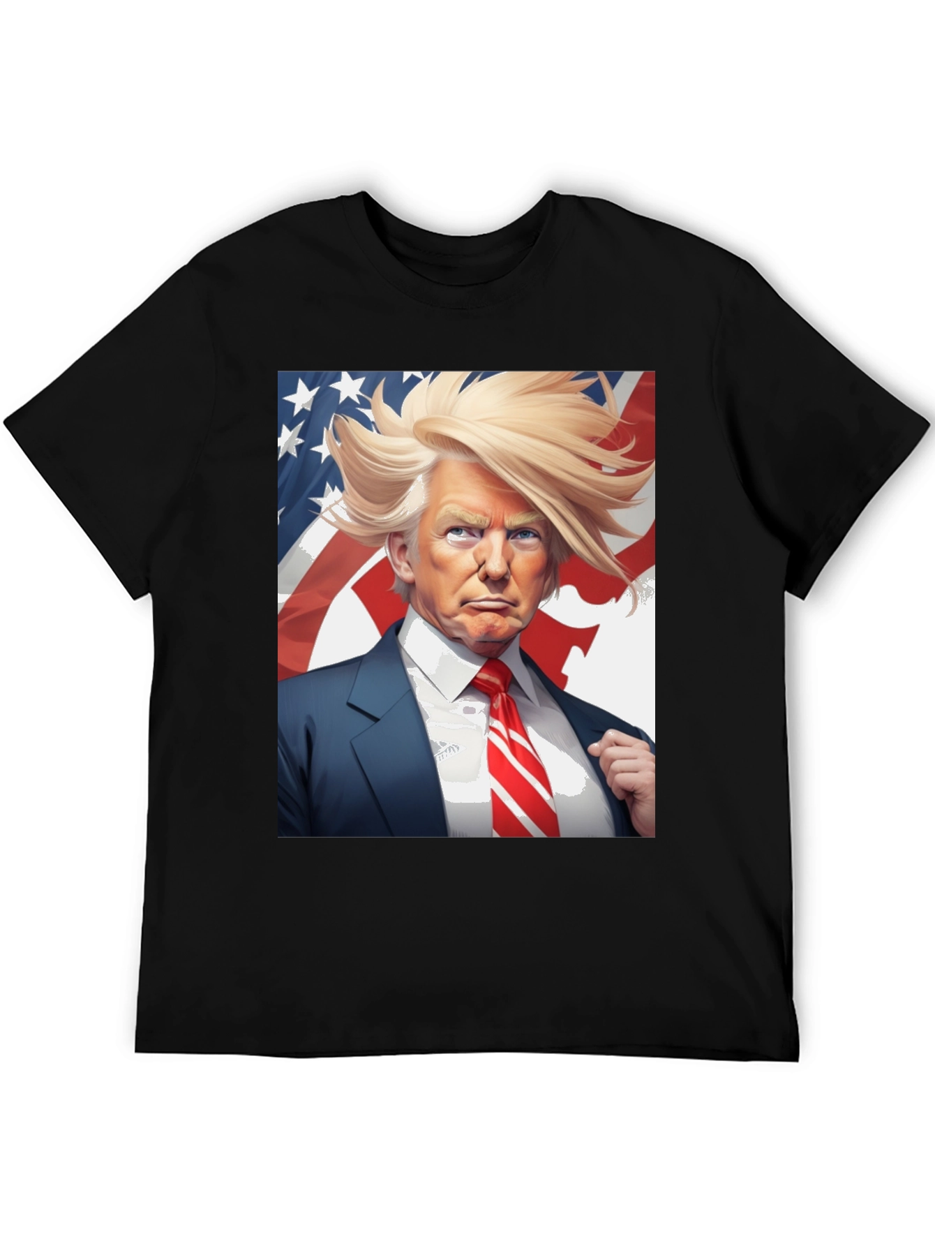Trump Art Graphic Tee - Political Humor T-Shirt