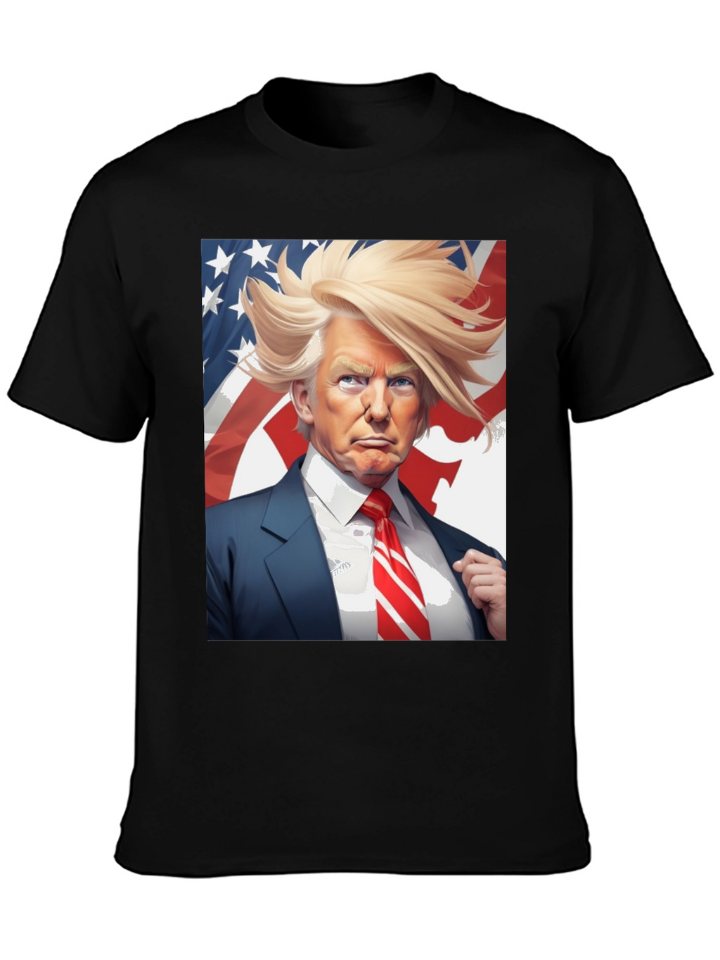 Trump Art Graphic Tee - Political Humor T-Shirt