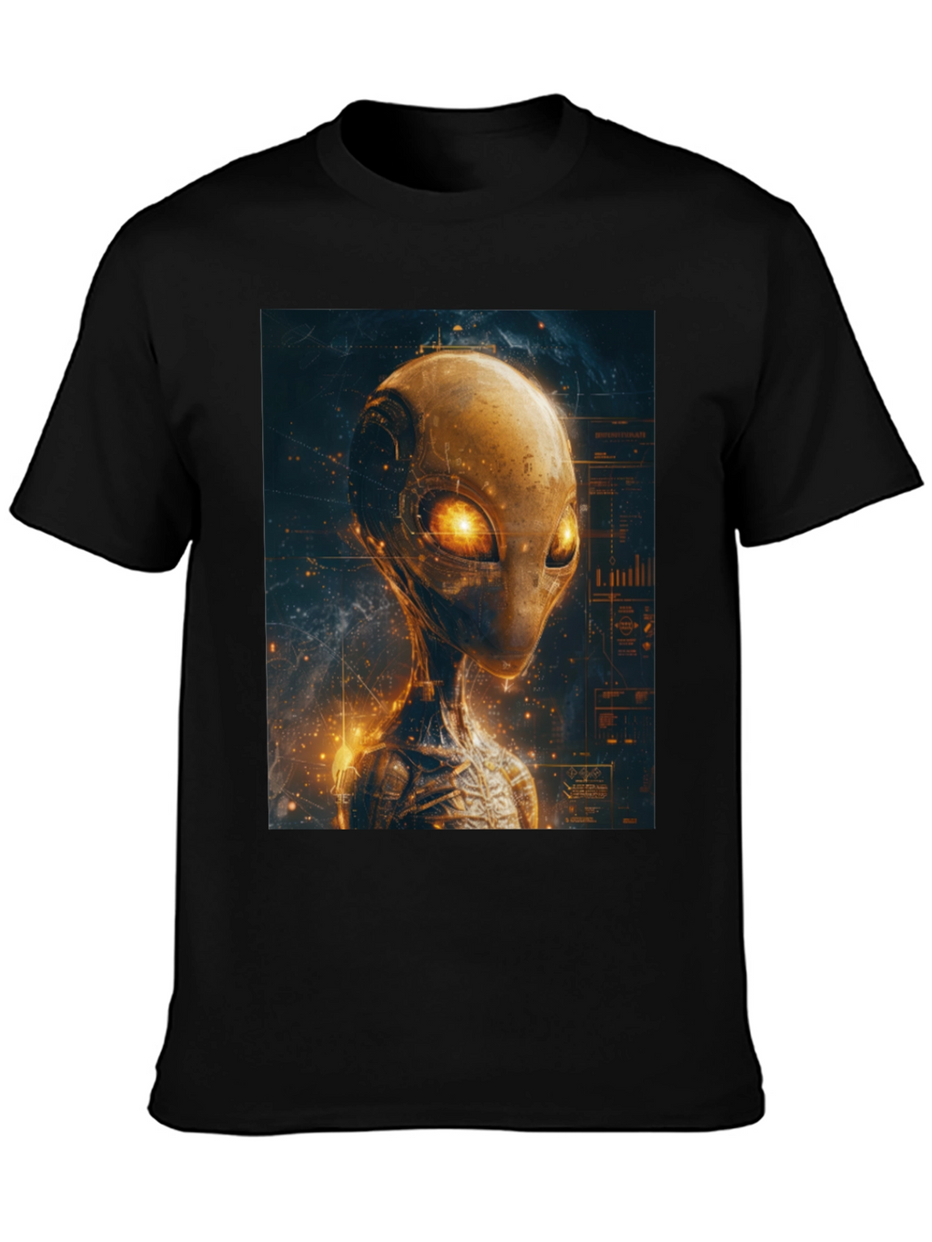 Sci-Fi Alien Graphic Tee