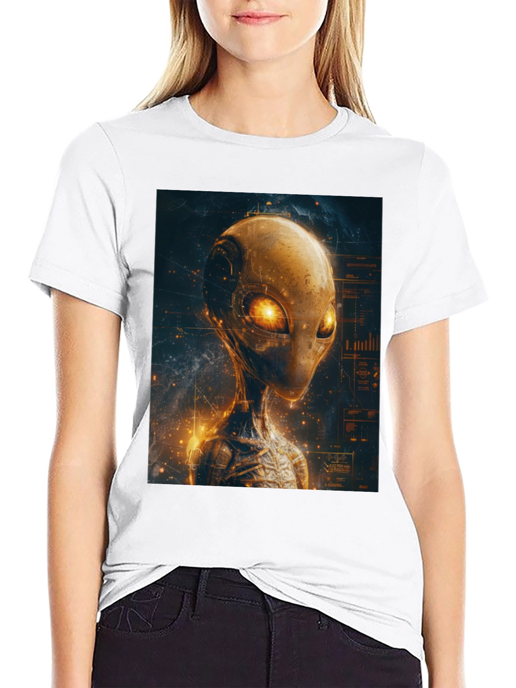Sci-Fi Alien Graphic Tee
