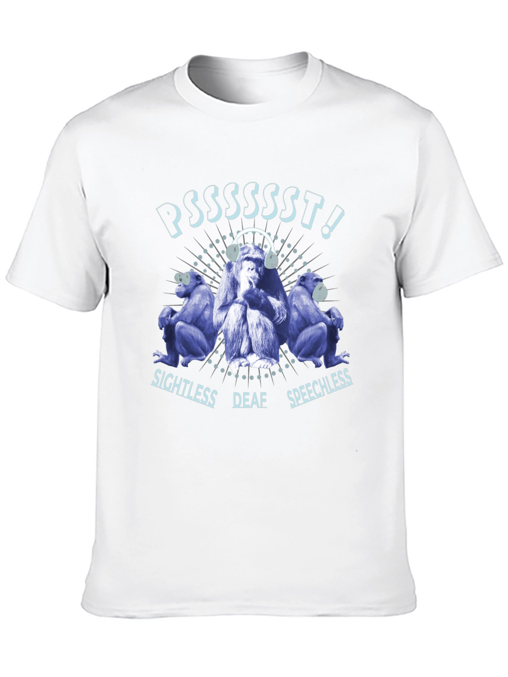 Hear No See No Speak No Evil T-Shirt