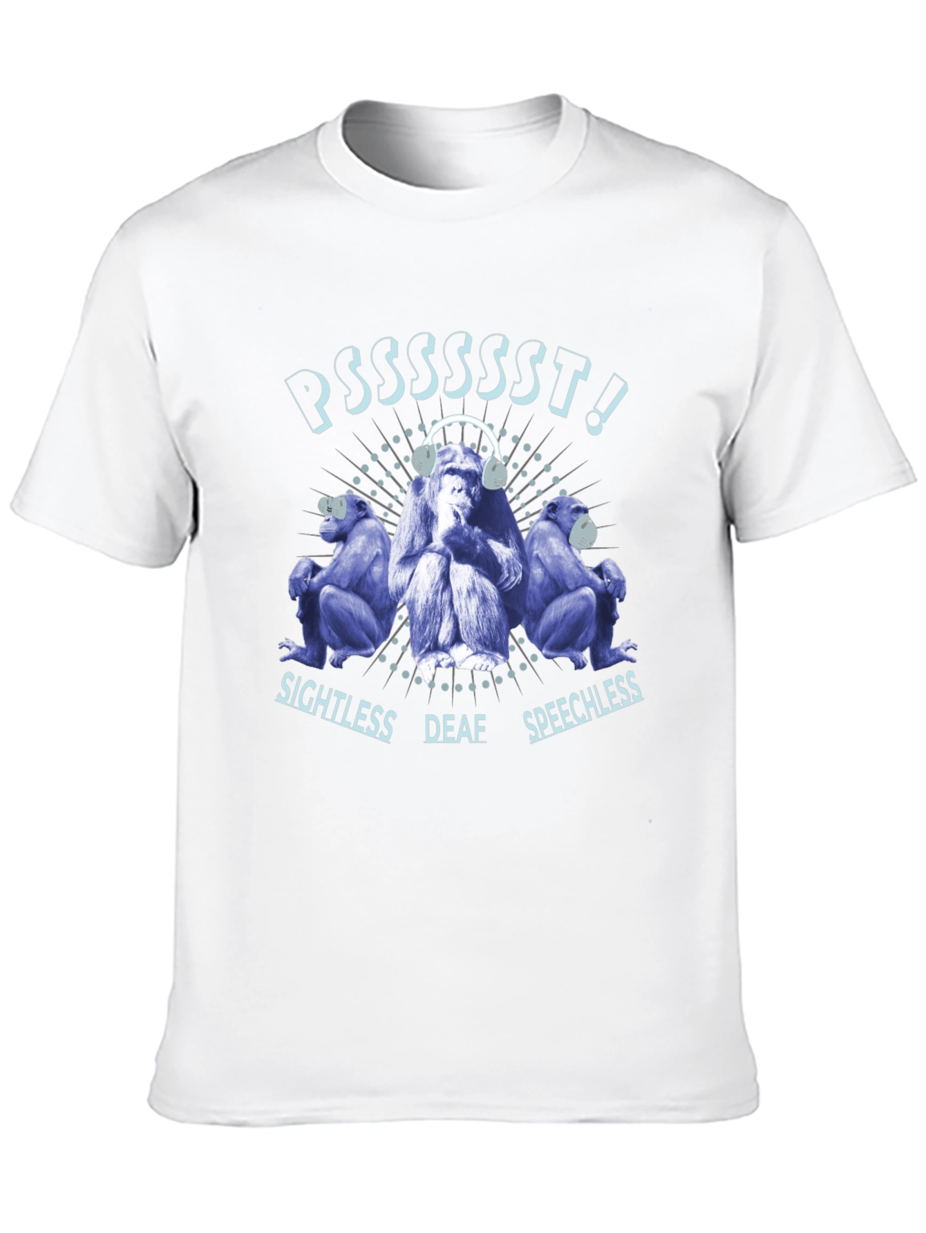 Hear No See No Speak No Evil T-Shirt