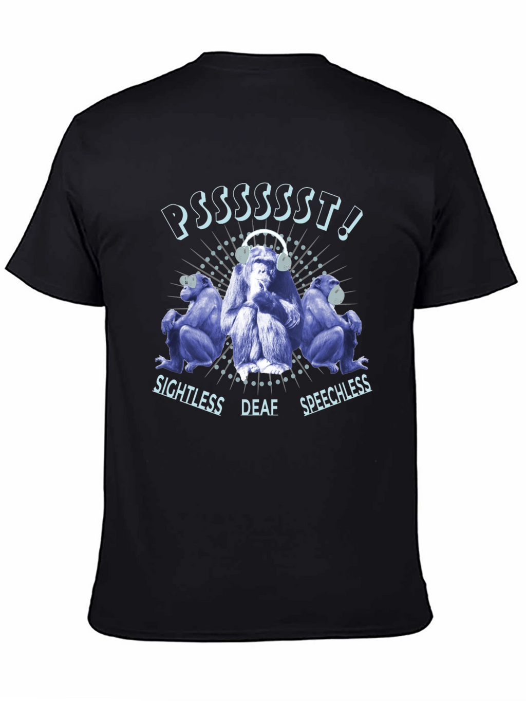 Hear No See No Speak No Evil T-Shirt