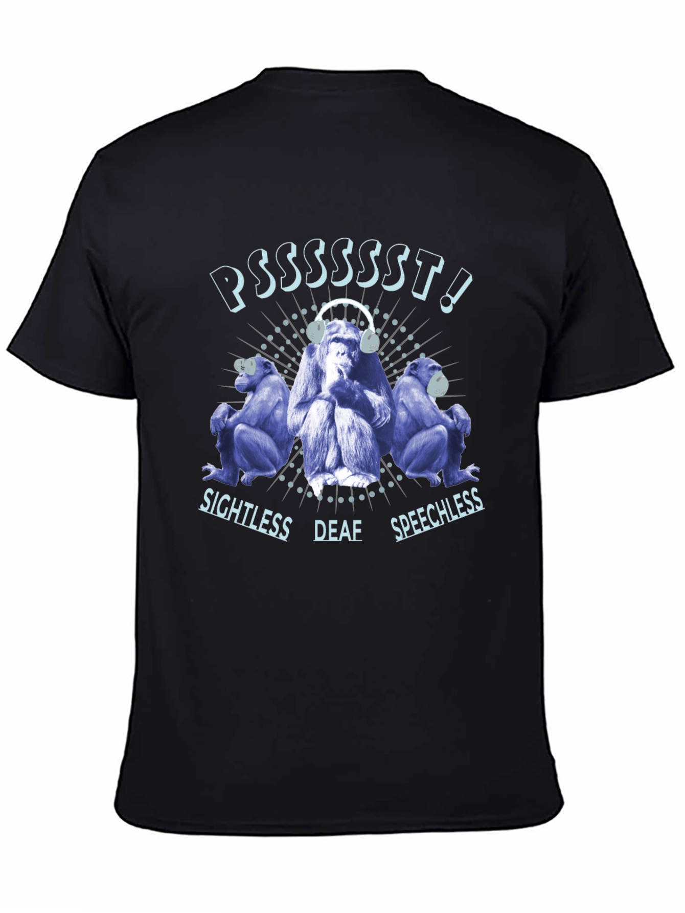 Hear No See No Speak No Evil T-Shirt