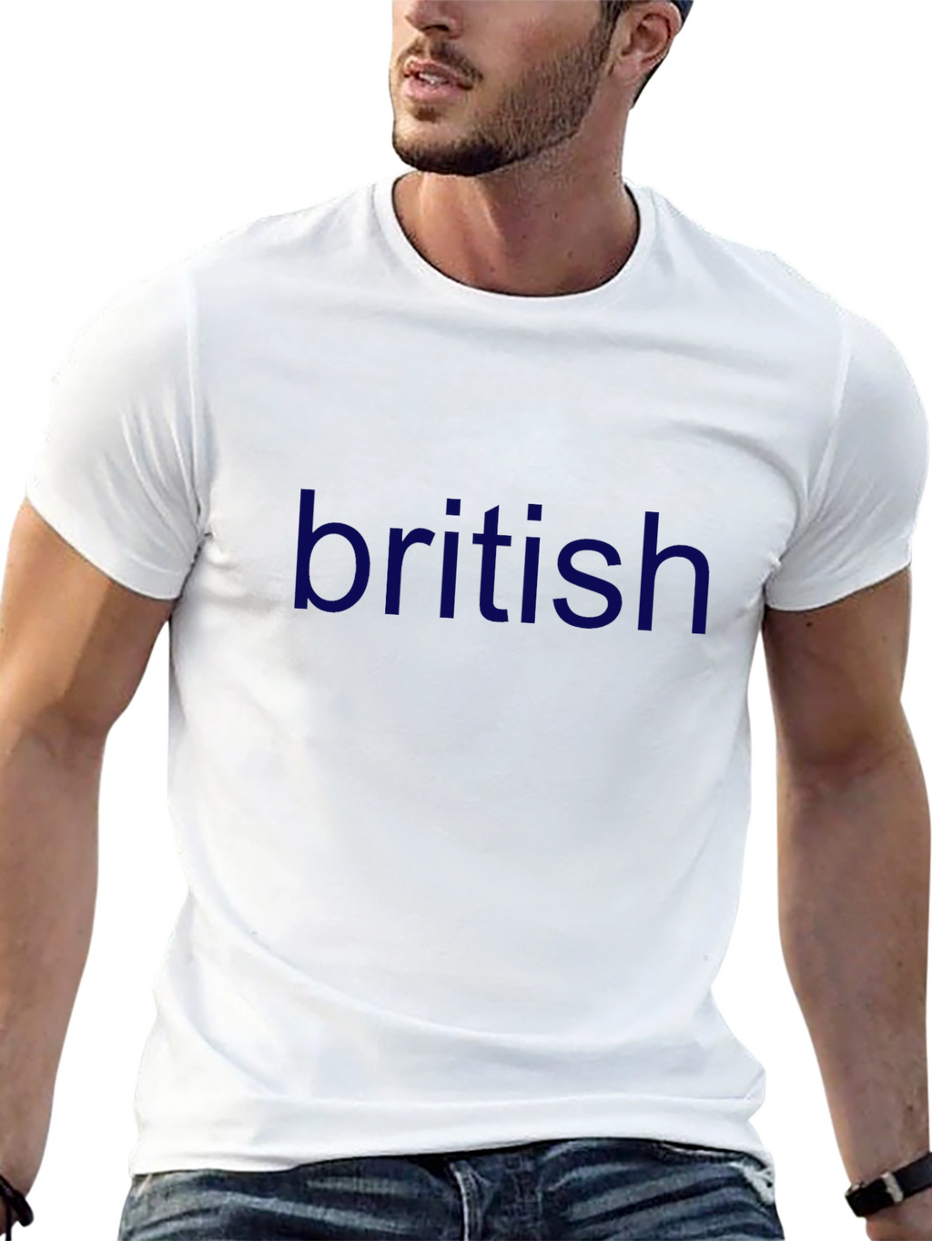 British Graphic Tee - Casual Cotton T-Shirt