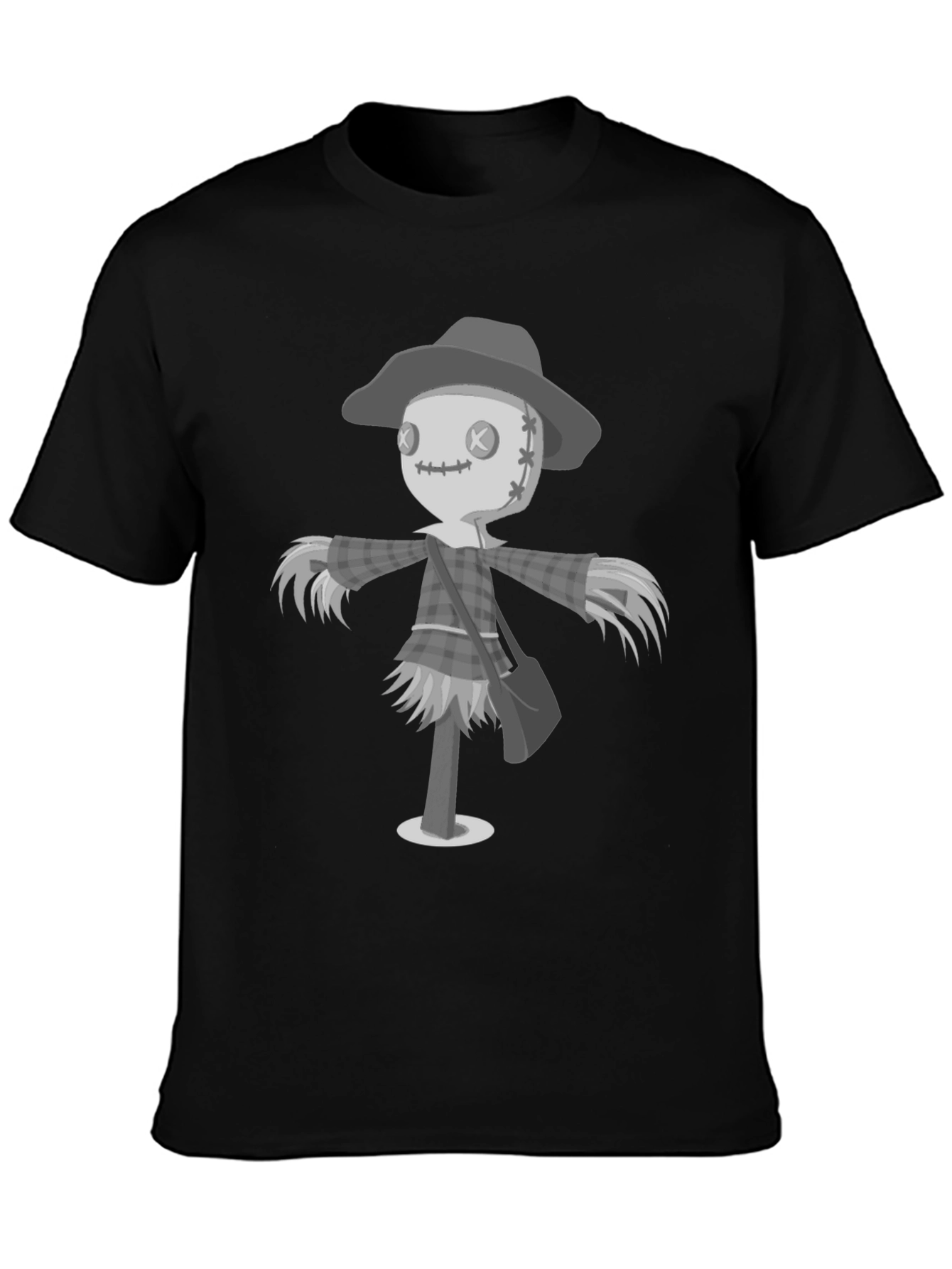 Scarecrow Graphic T-Shirt - Unique Halloween Design