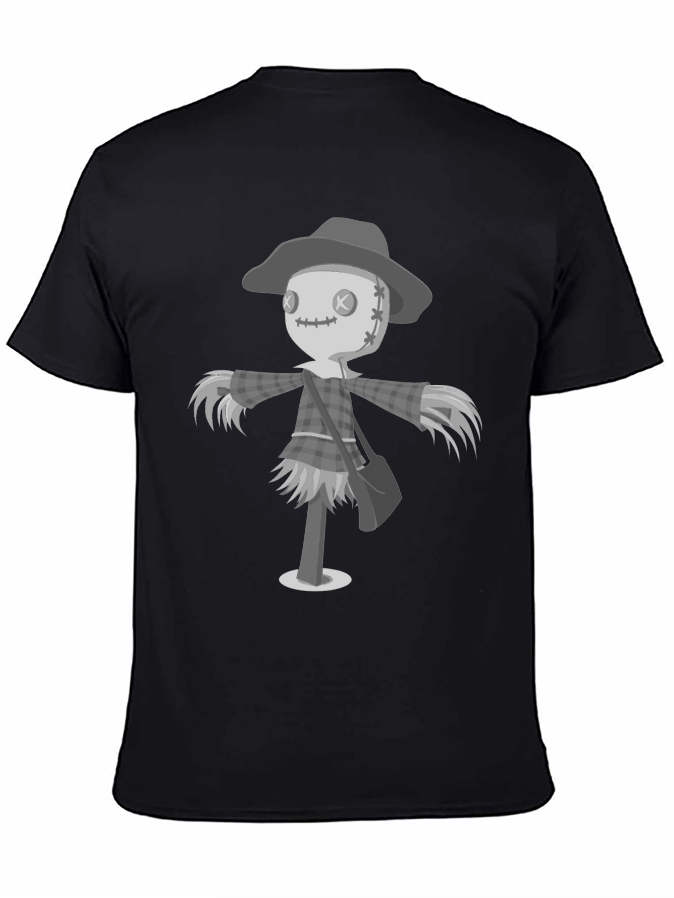 Scarecrow Graphic T-Shirt - Unique Halloween Design