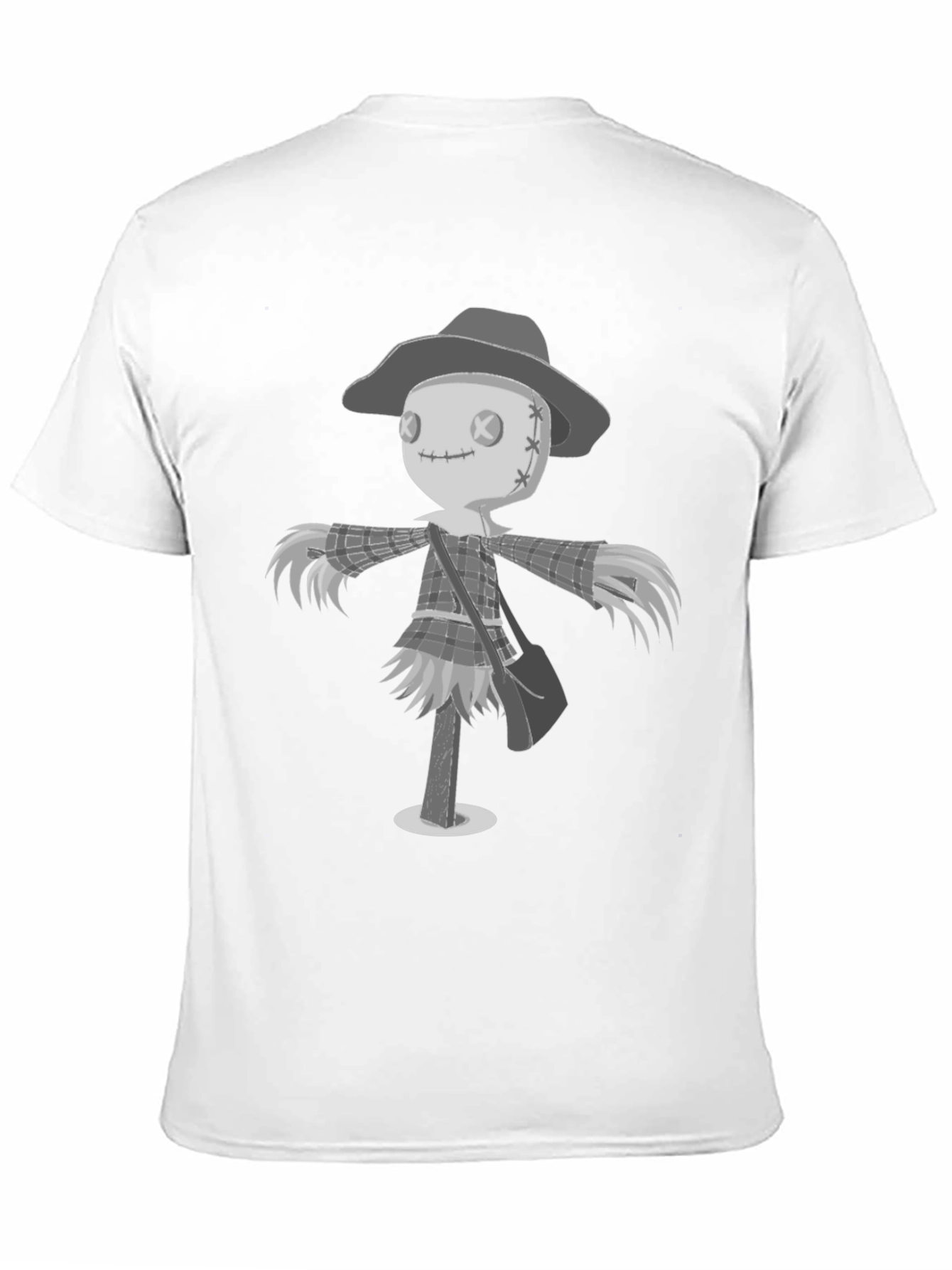 Scarecrow Graphic T-Shirt - Unique Halloween Design