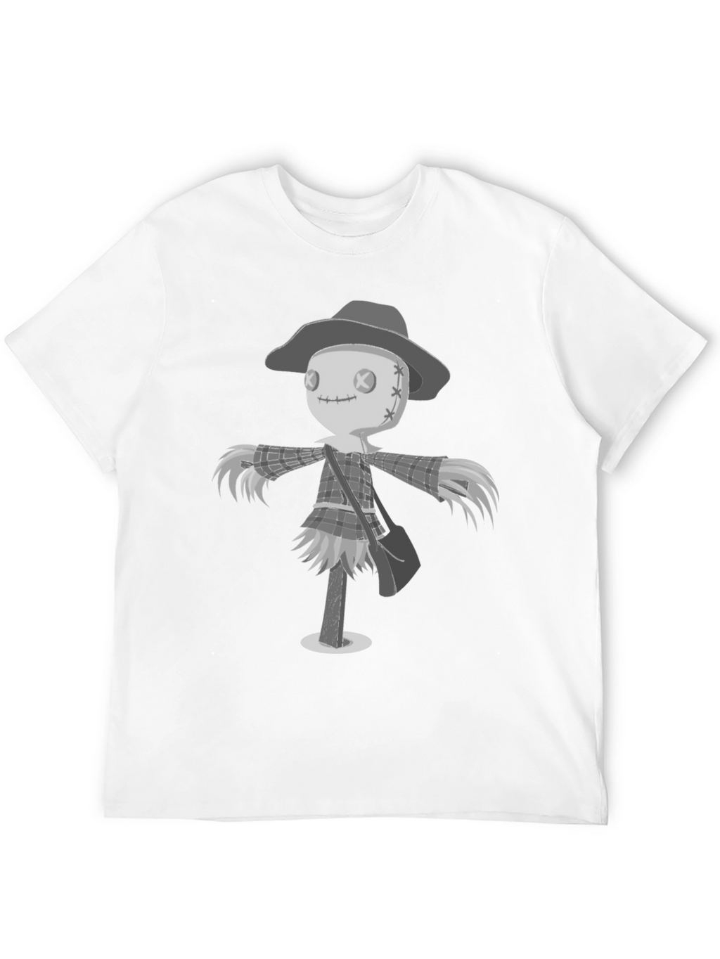 Scarecrow Graphic T-Shirt - Unique Halloween Design