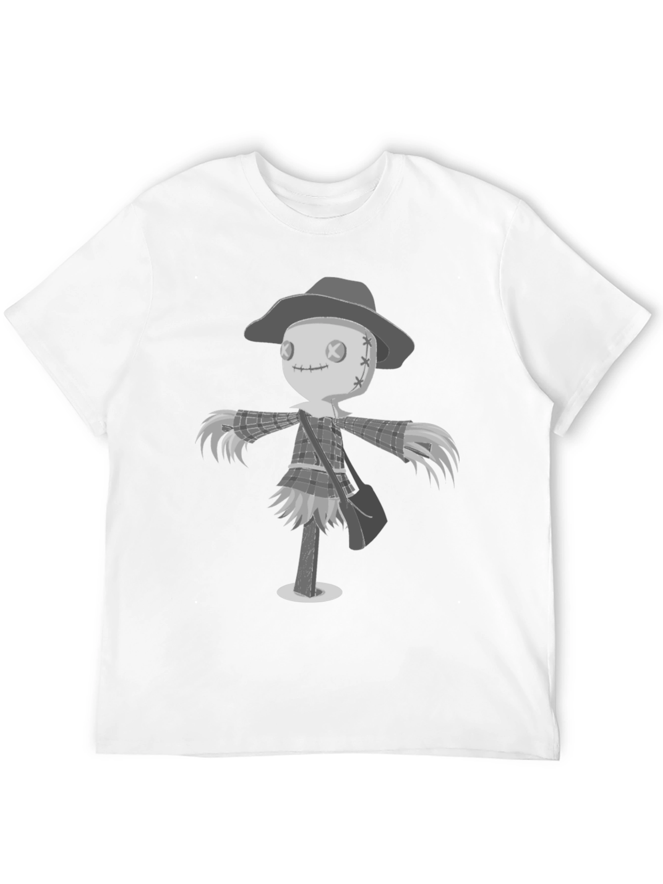 Scarecrow Graphic T-Shirt - Unique Halloween Design
