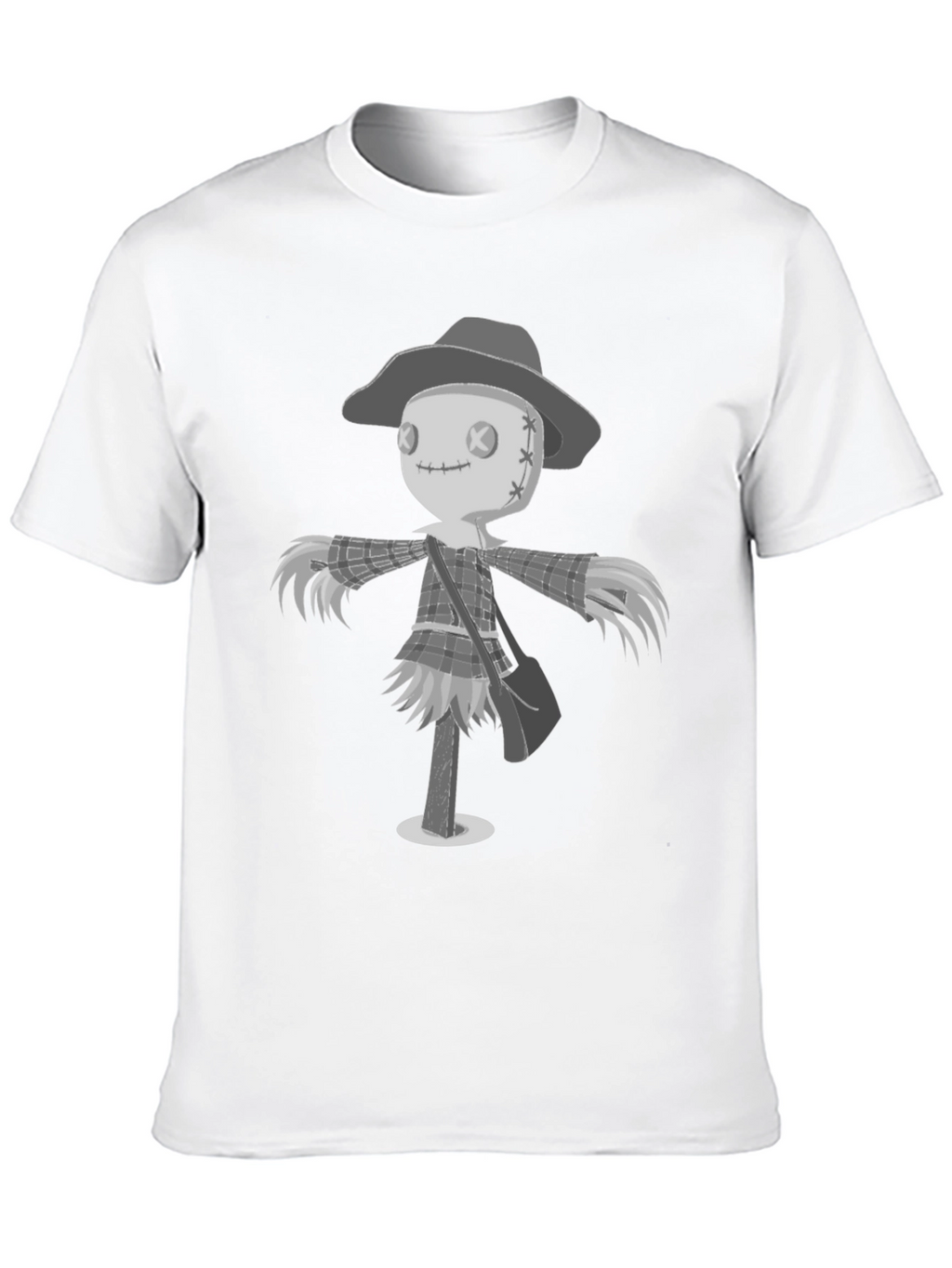 Scarecrow Graphic T-Shirt - Unique Halloween Design