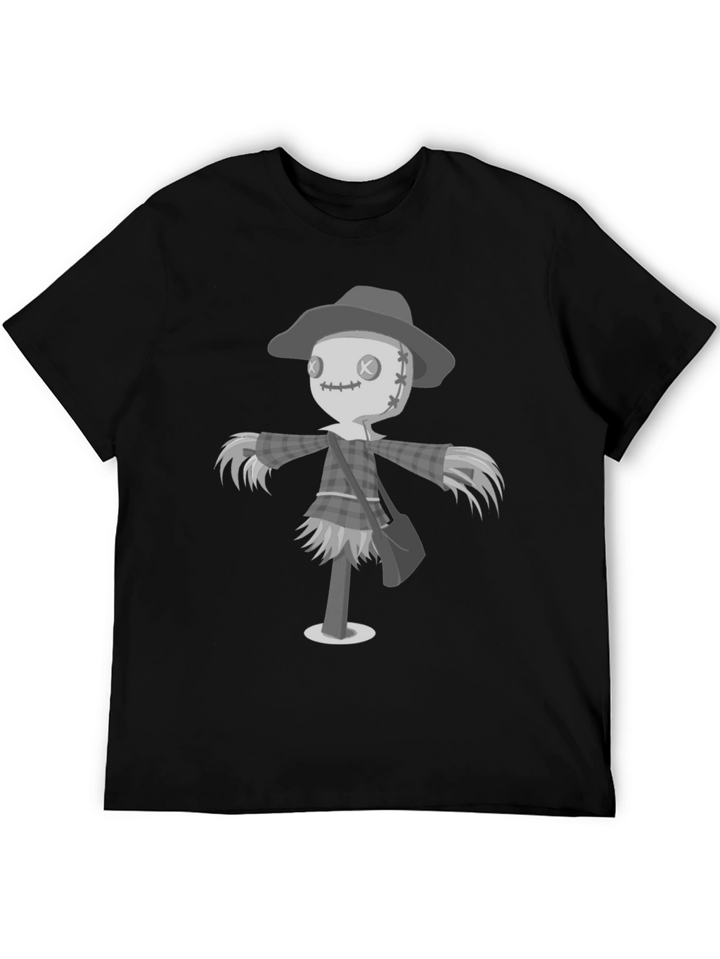 Scarecrow Graphic T-Shirt - Unique Halloween Design