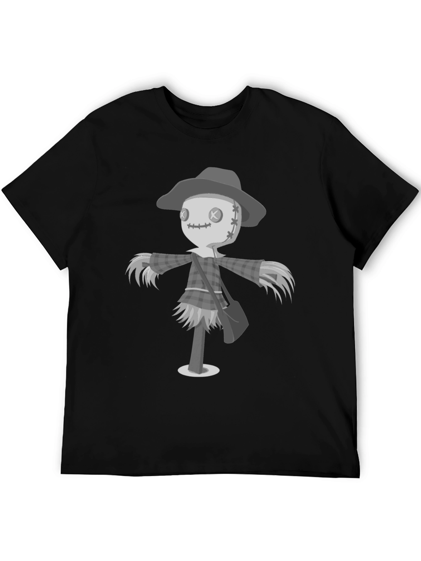 Scarecrow Graphic T-Shirt - Unique Halloween Design