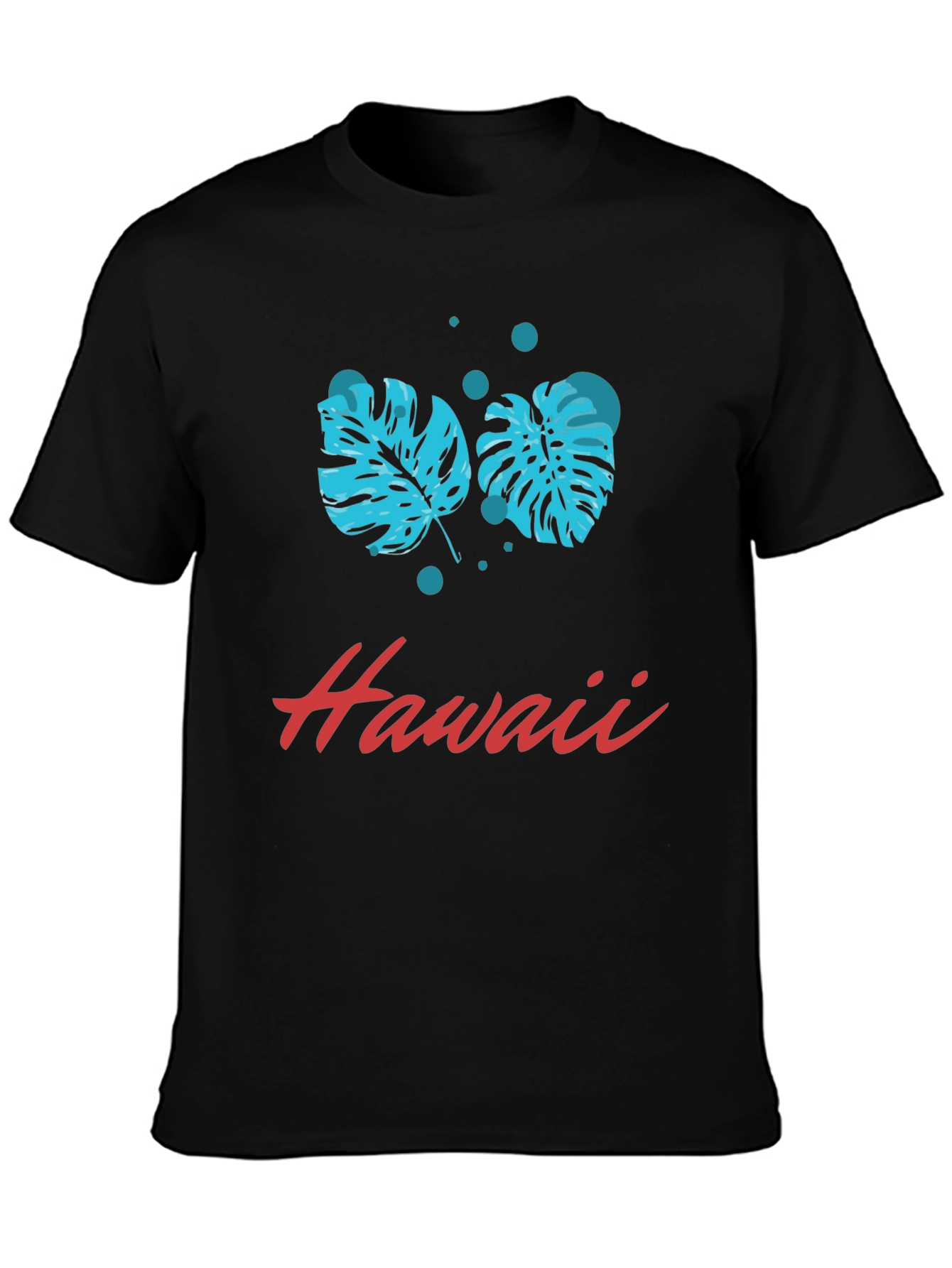 Hawaii Monstera Leaf Graphic T-Shirt