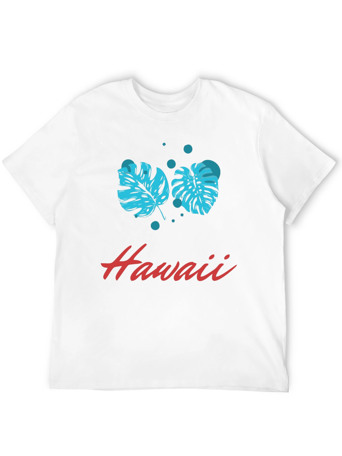 Hawaii Monstera Leaf Graphic T-Shirt