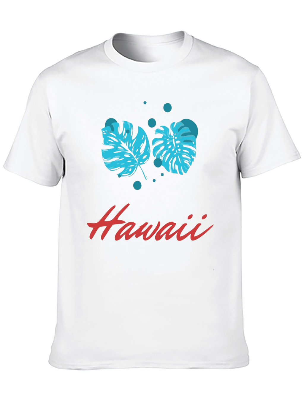 Hawaii Monstera Leaf Graphic T-Shirt
