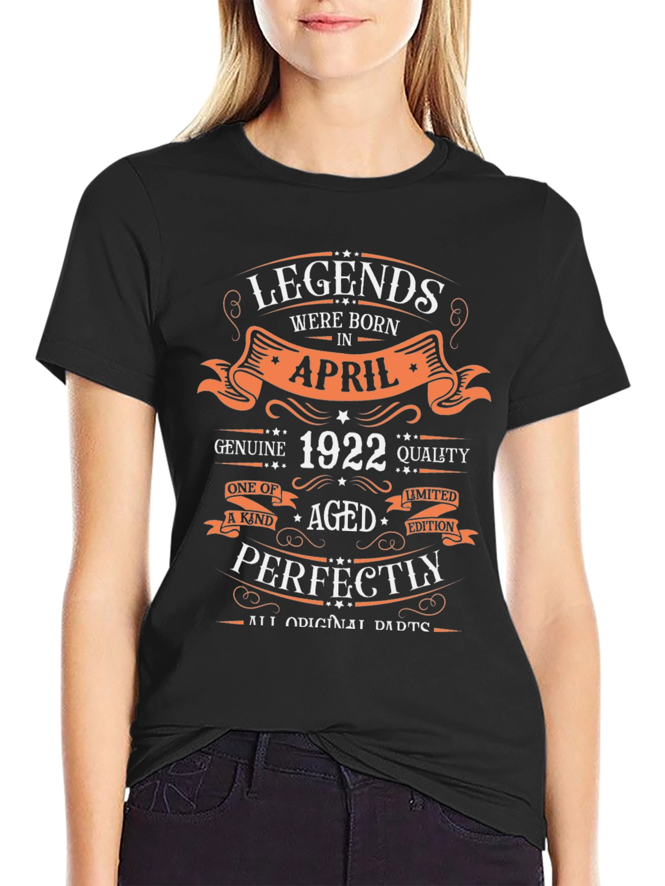 Legends Born in April 1922 - Aged to Perfection T-Shirt