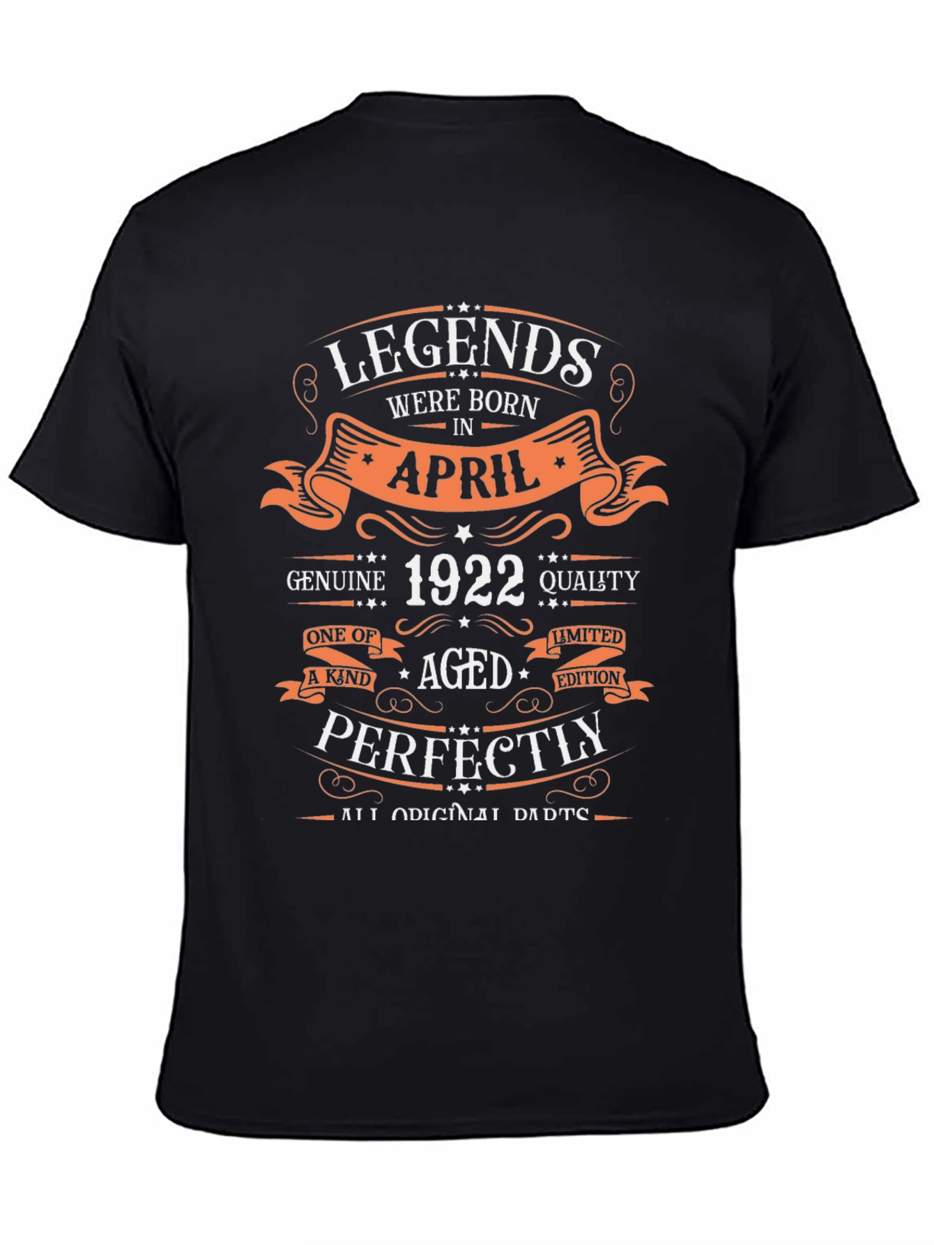 Legends Born in April 1922 - Aged to Perfection T-Shirt
