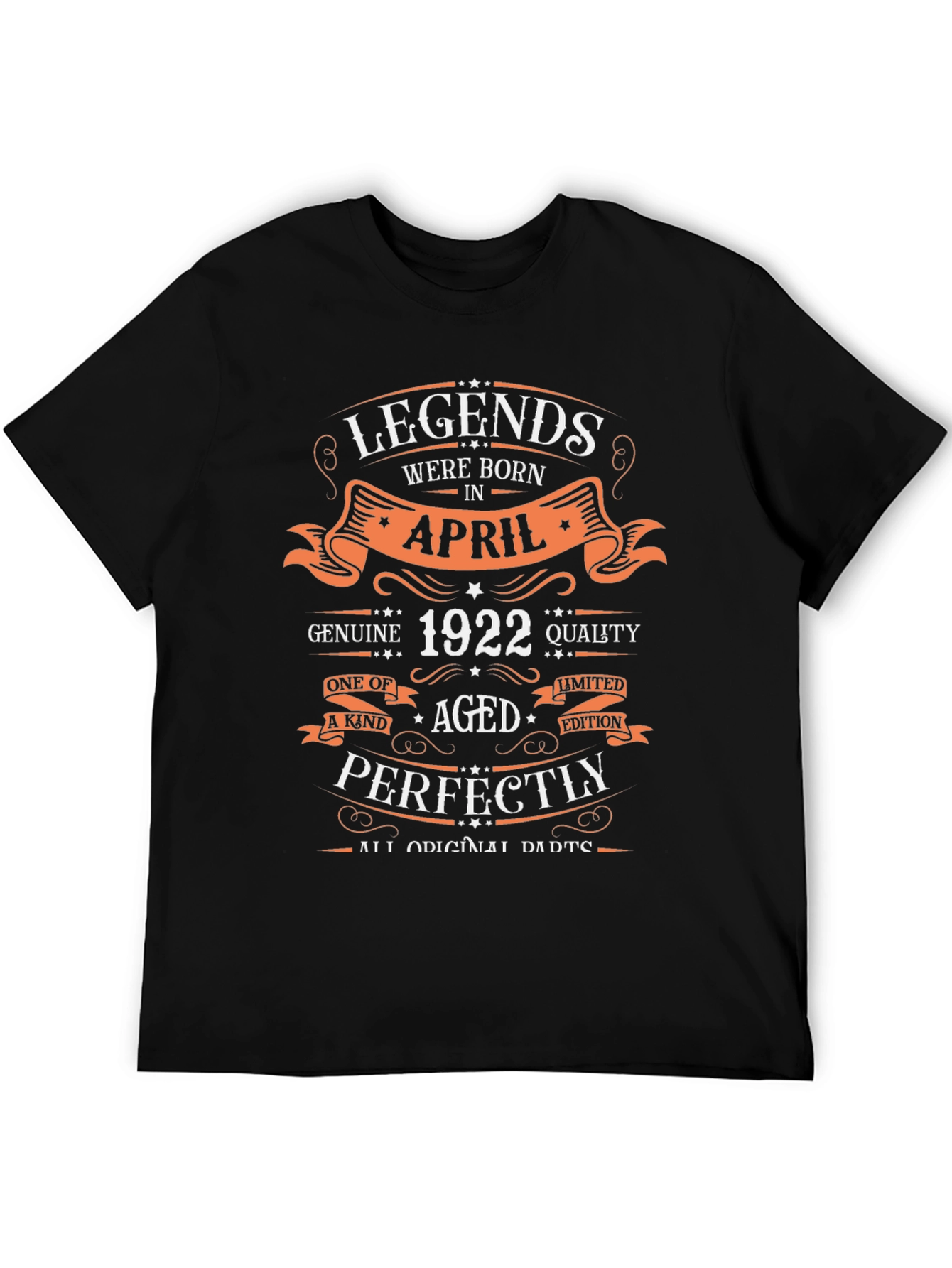 Legends Born in April 1922 - Aged to Perfection T-Shirt