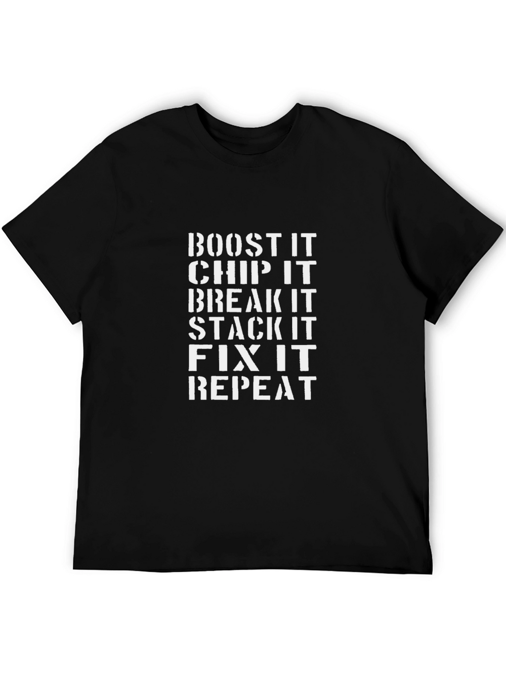 Boost It Chip It Mens Graphic T-Shirt
