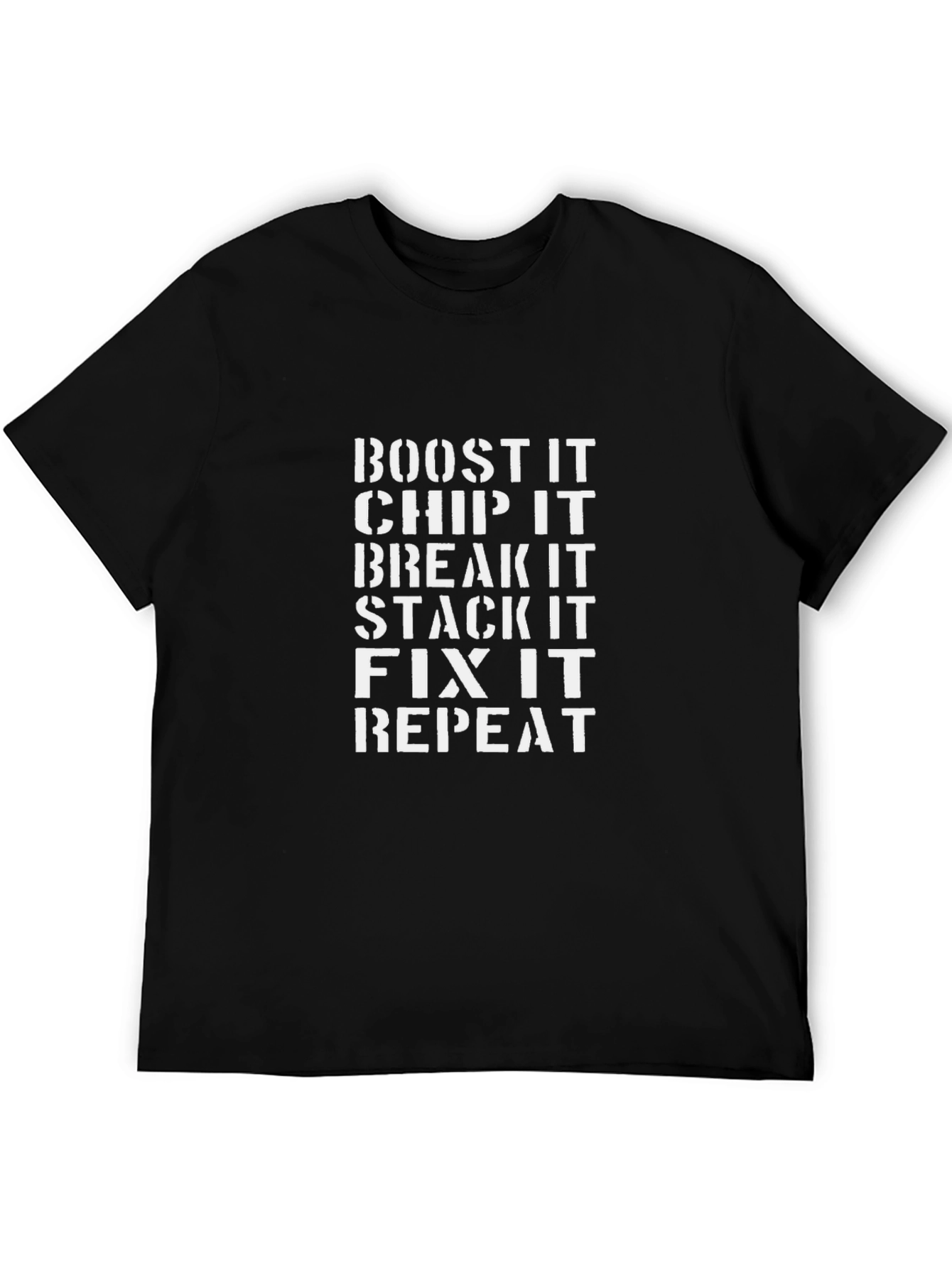 Boost It Chip It Mens Graphic T-Shirt