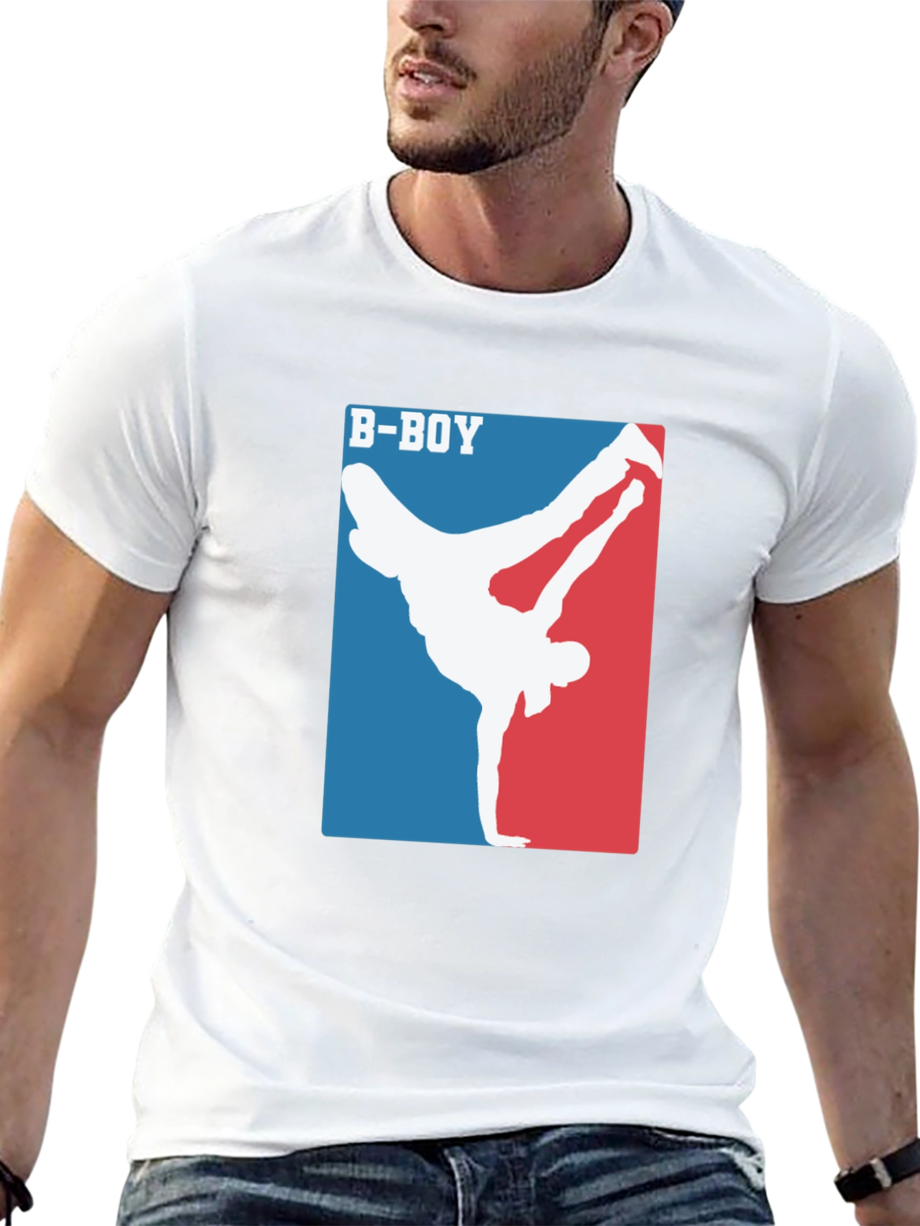 B-Boy Breakdance T-Shirt - Classic Hip Hop Style