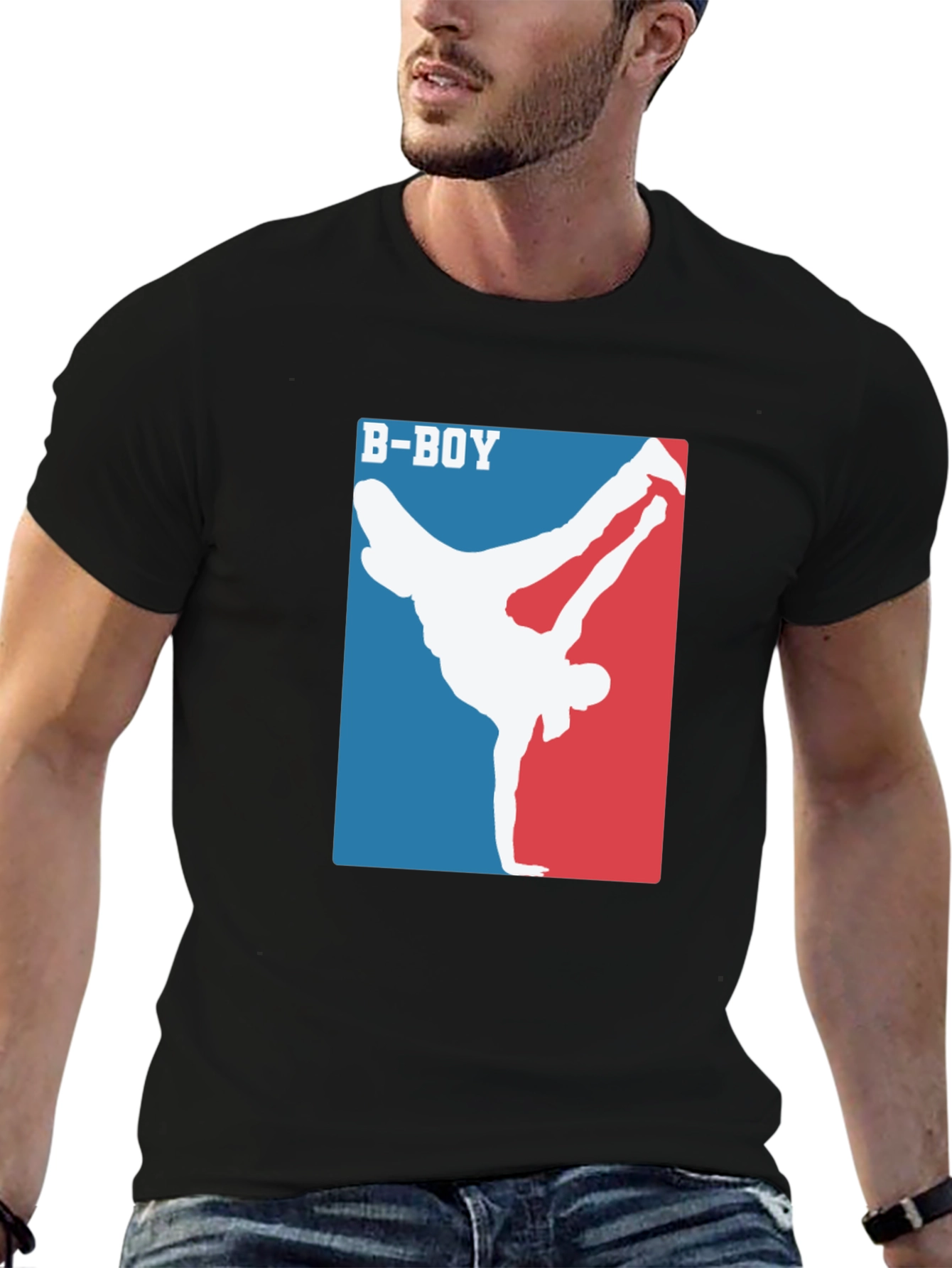 B-Boy Breakdance T-Shirt - Classic Hip Hop Style