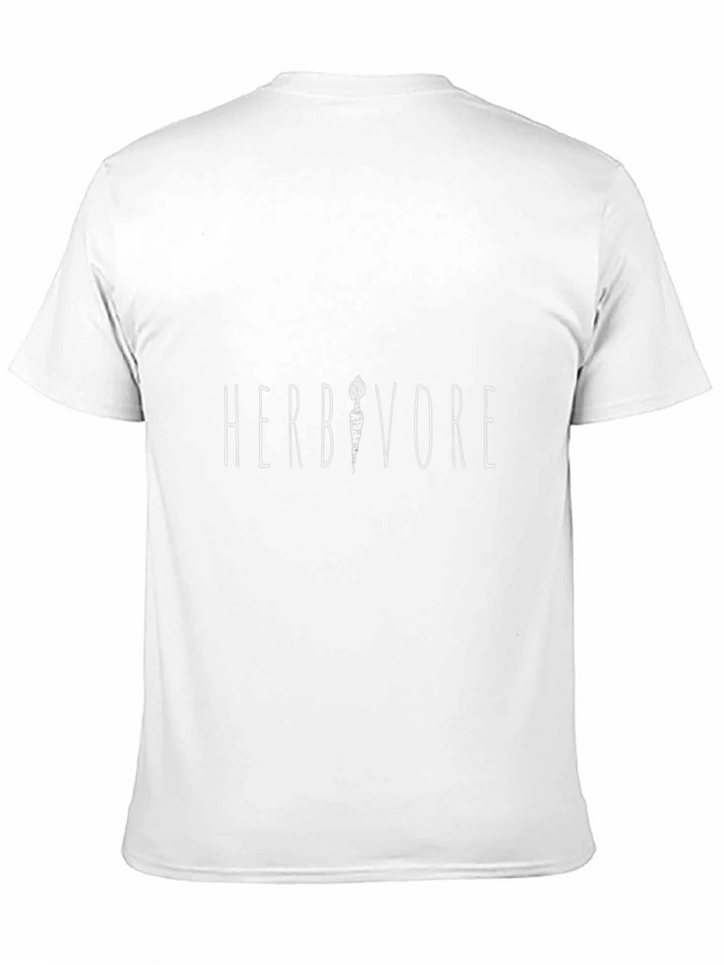 Herbivore Carrot Graphic Tee - Vegan Lifestyle Shirt