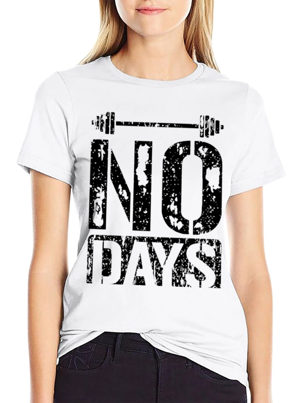 No Days Off Gym Shirt - Workout Motivation