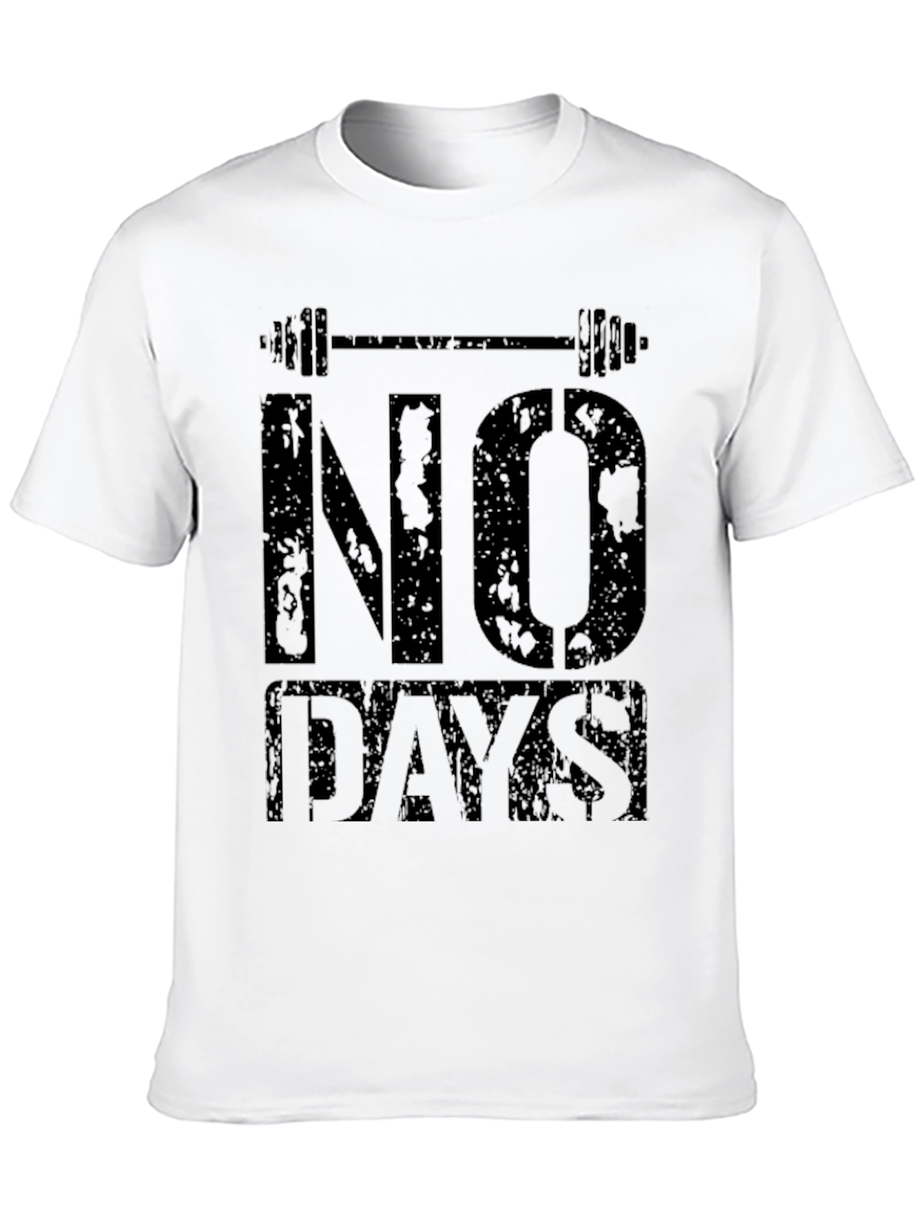 No Days Off Gym Shirt - Workout Motivation