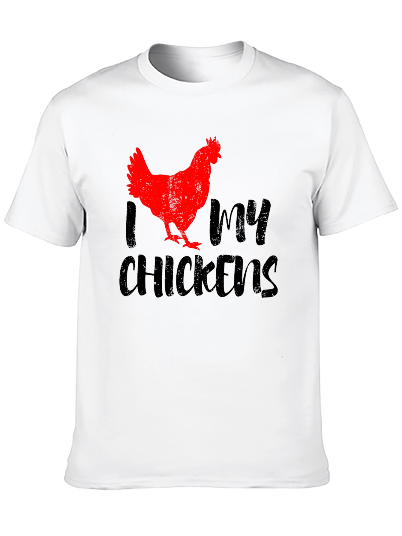 I Love My Chickens Graphic T-Shirt