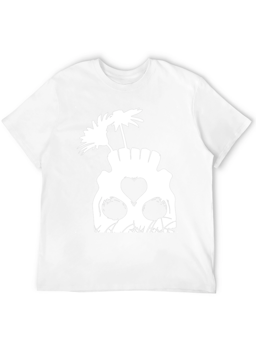 Skull & Flowers Graphic Tee