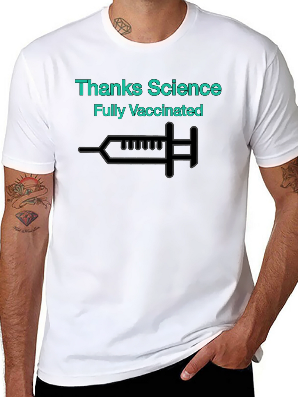 Thanks Science Fully Vaccinated T-Shirt