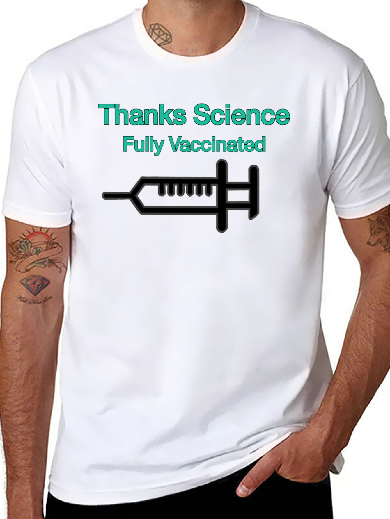Thanks Science Fully Vaccinated T-Shirt