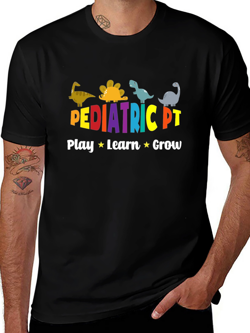 Pediatric PT Dinosaur T-Shirt - Play Learn Grow