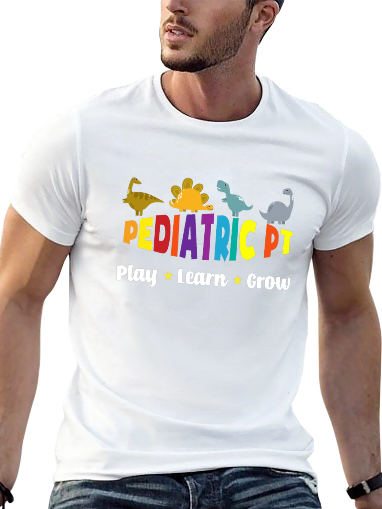 Pediatric PT Dinosaur T-Shirt - Play Learn Grow