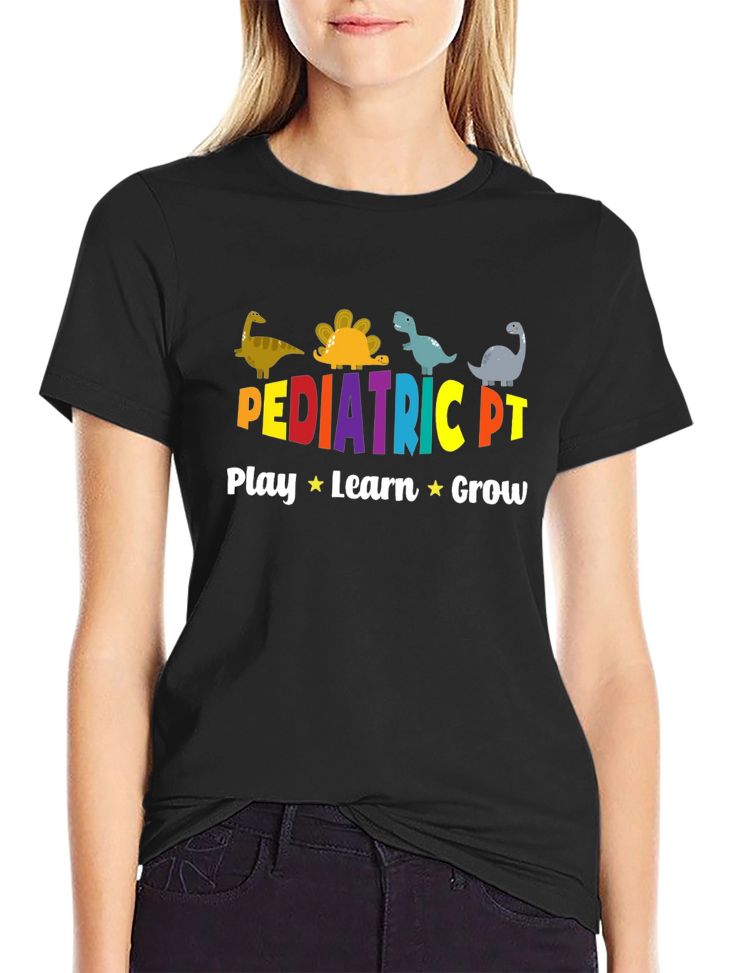 Pediatric PT Dinosaur T-Shirt - Play Learn Grow