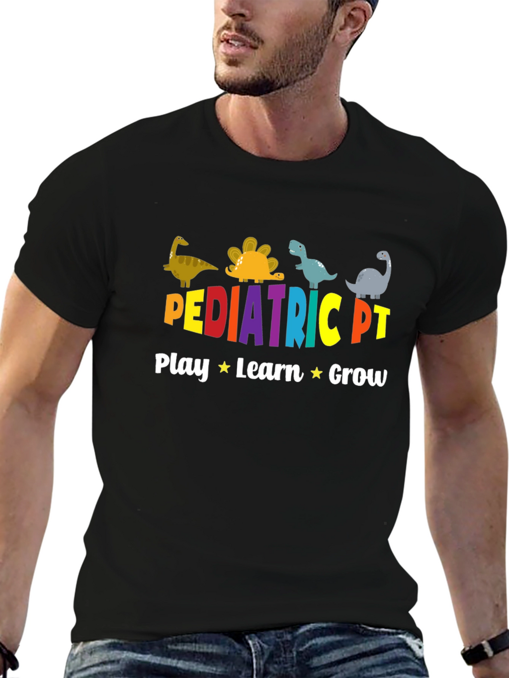 Pediatric PT Dinosaur T-Shirt - Play Learn Grow